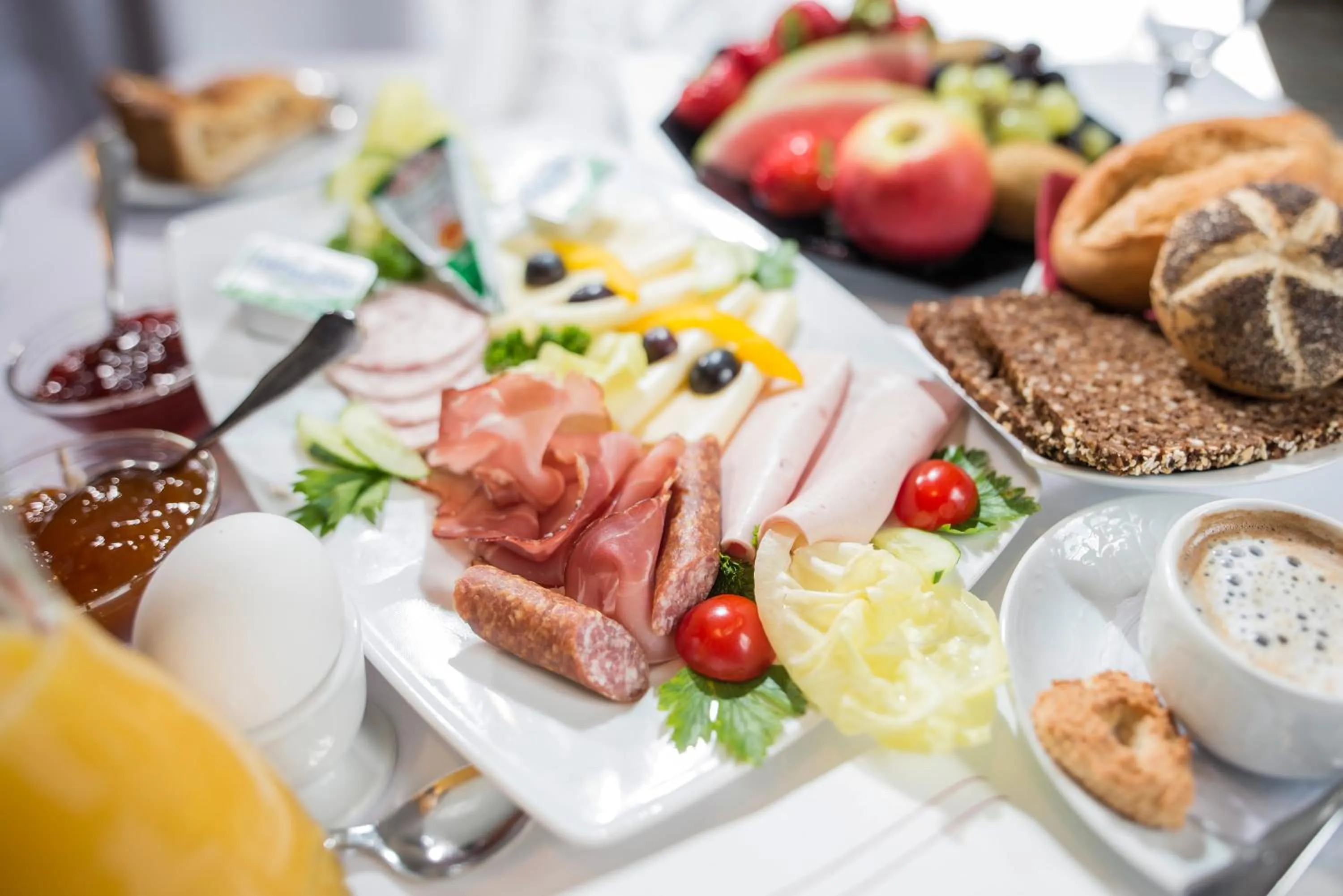 Breakfast in Hotel Landgasthof König von Preussen