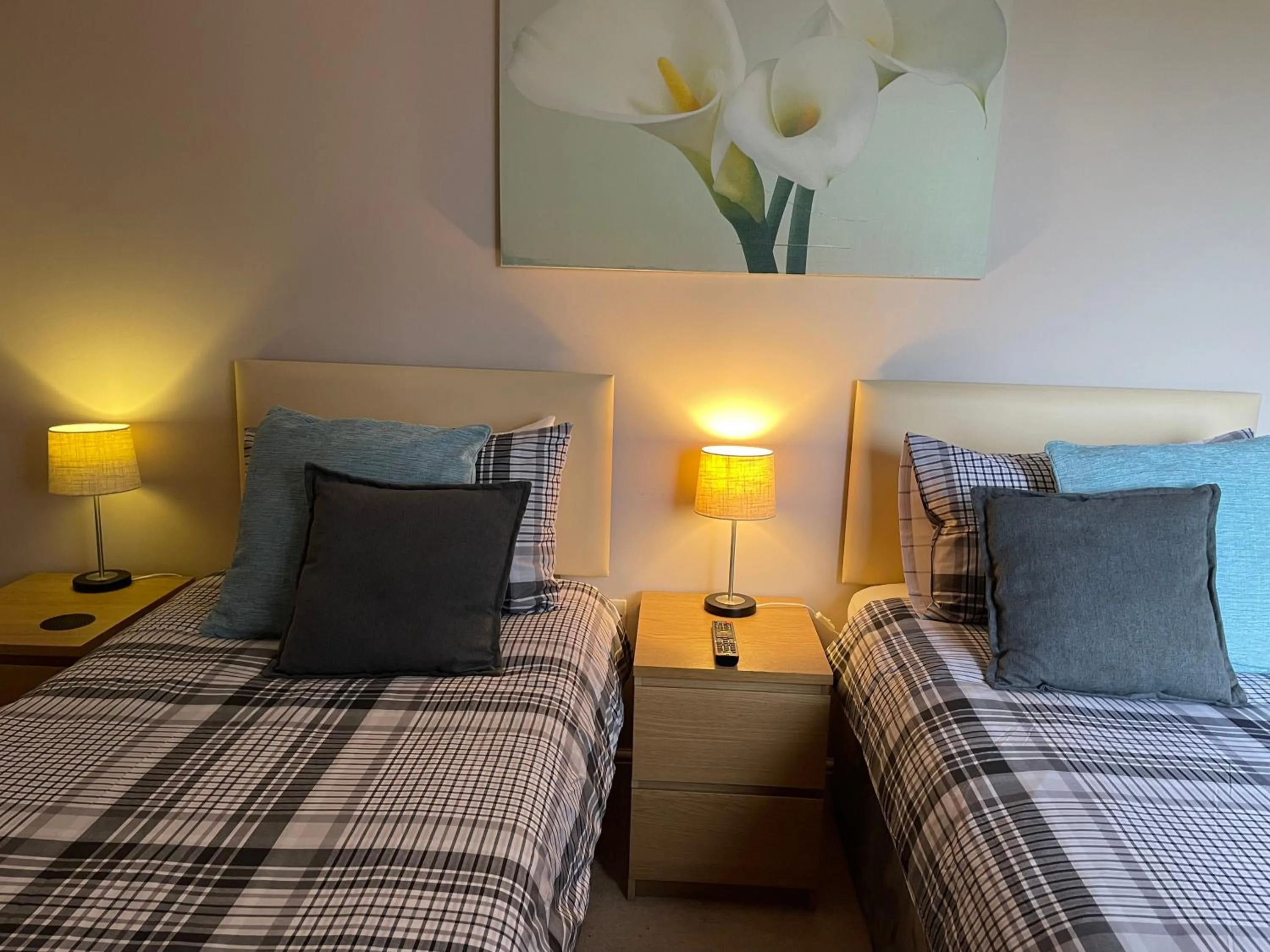 Bed in A Castle View