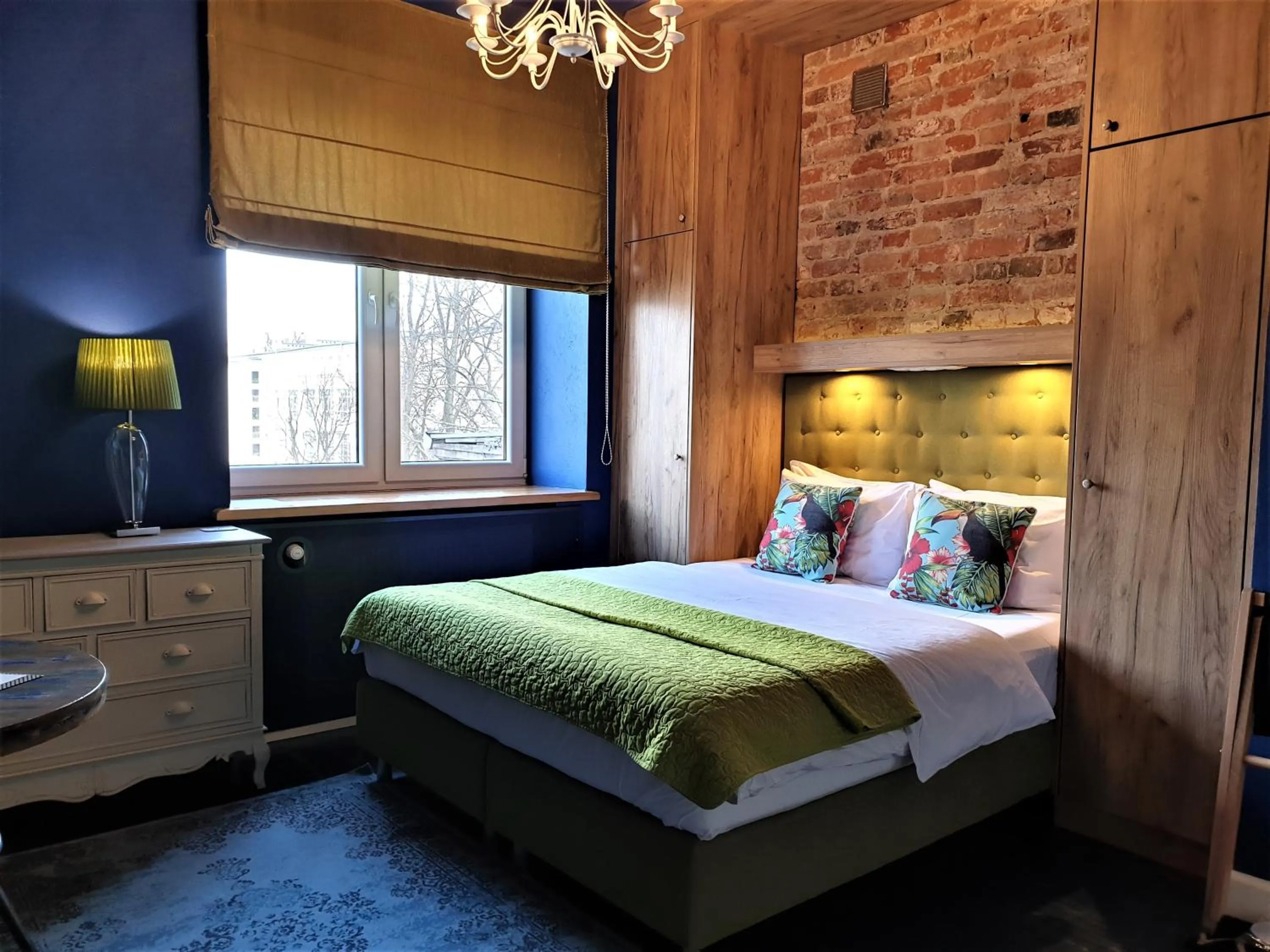 Bedroom, Bed in SleepWell Ordynacka