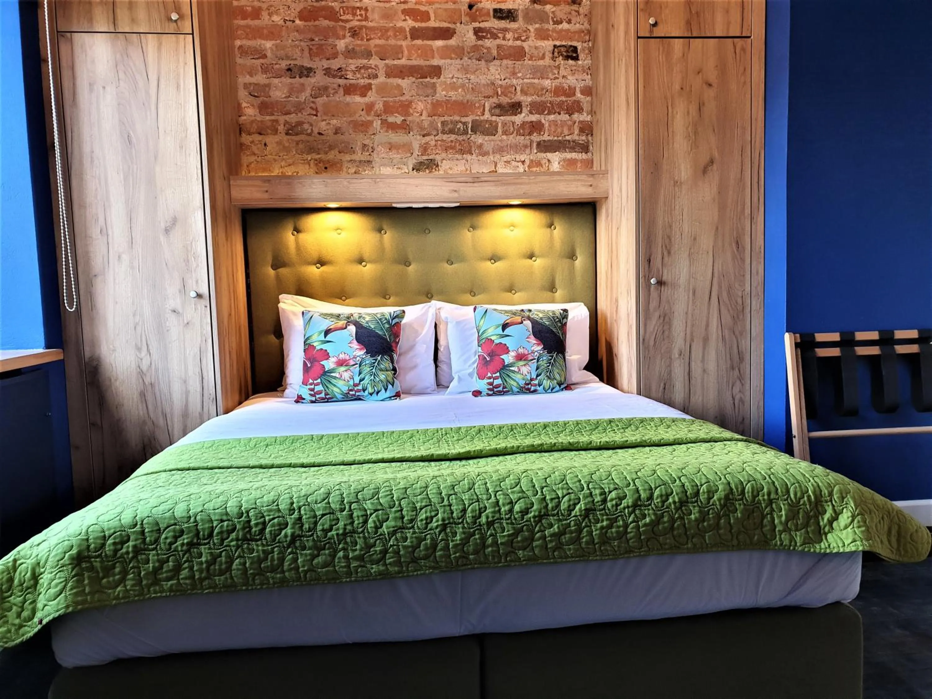 Bedroom, Bed in SleepWell Ordynacka