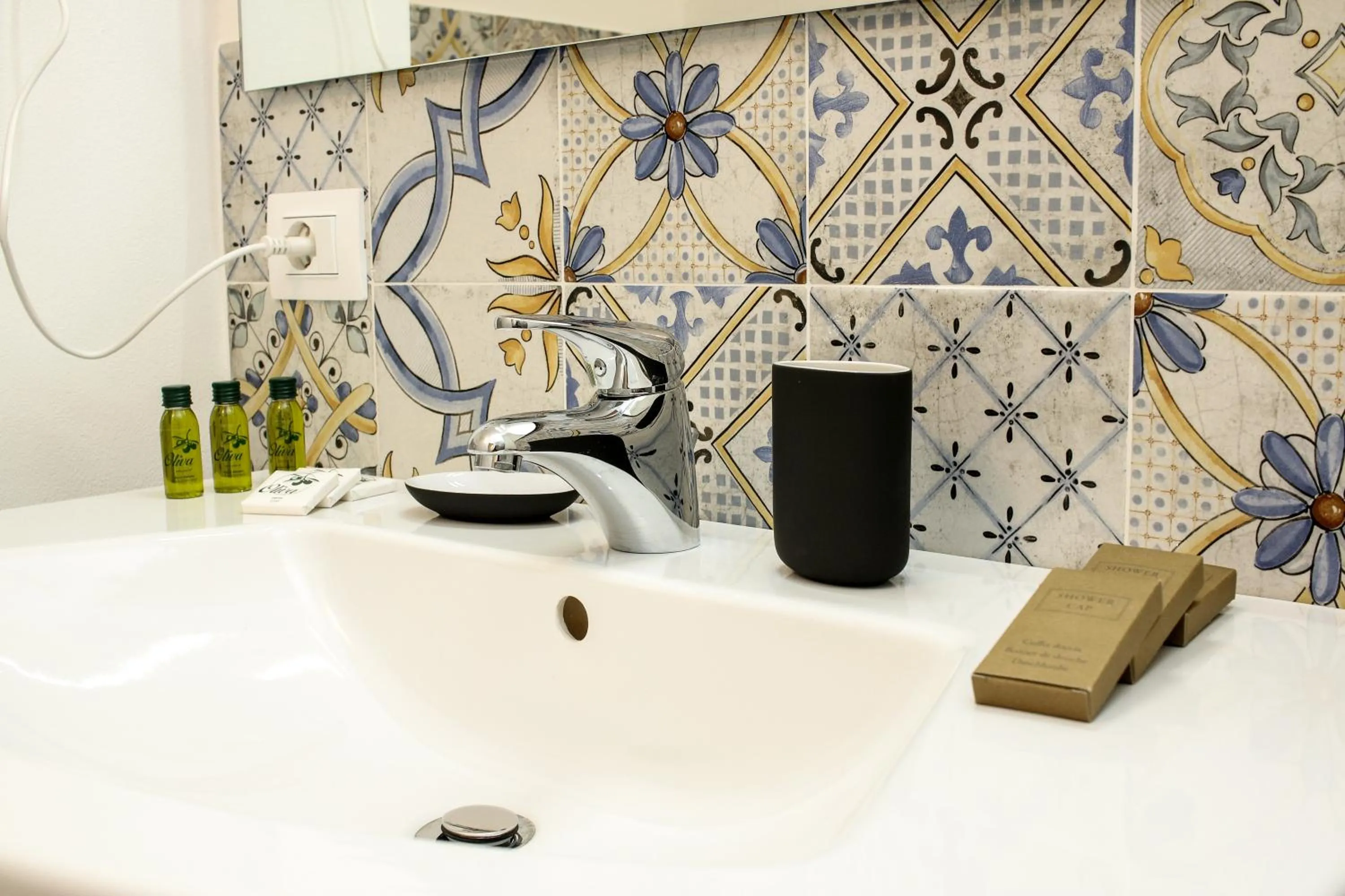 Bathroom in Bed and Breakfast Terra del Sole Ibla