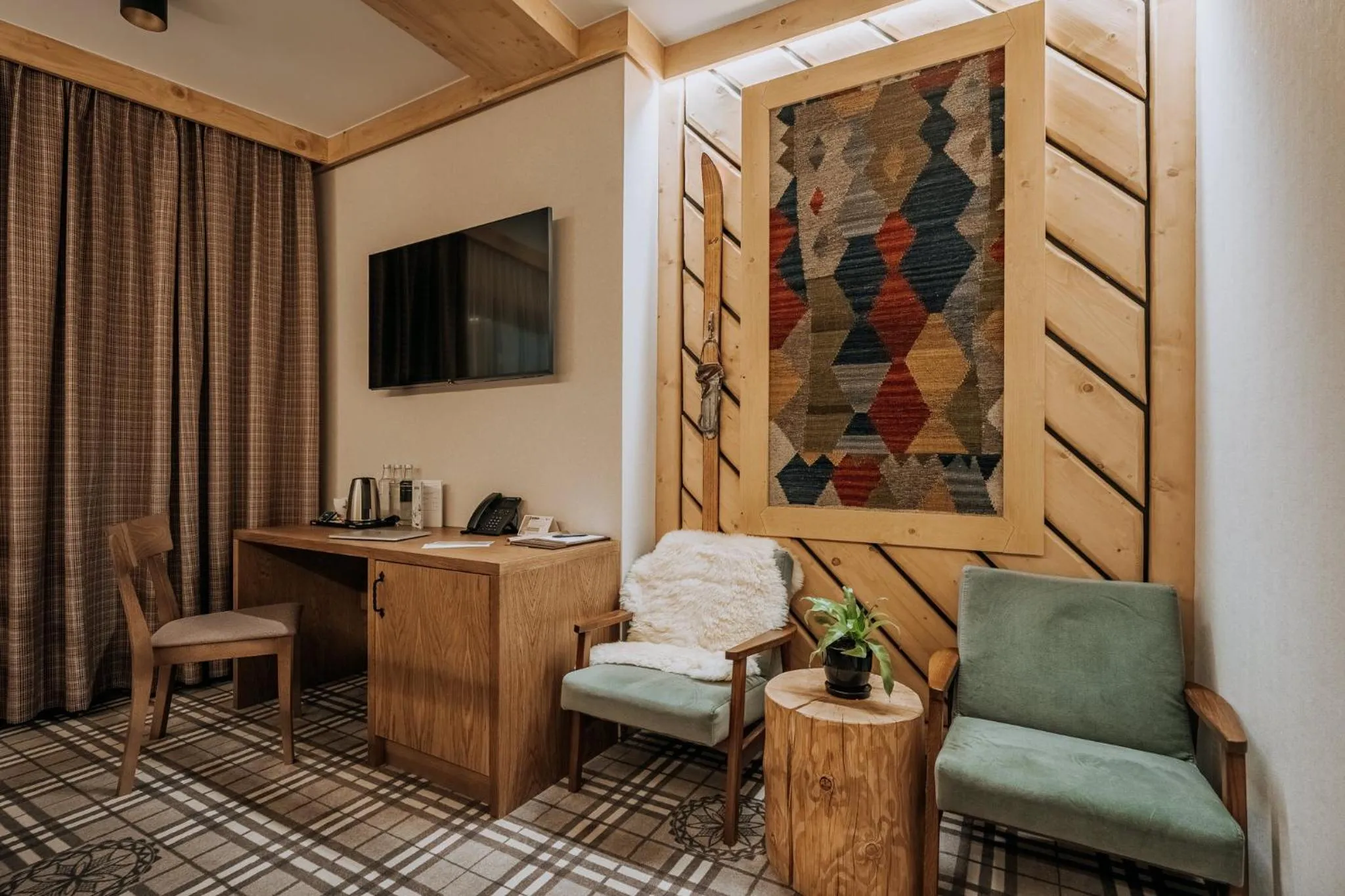 Seating area in Hotel Jaworzyna Krynicka