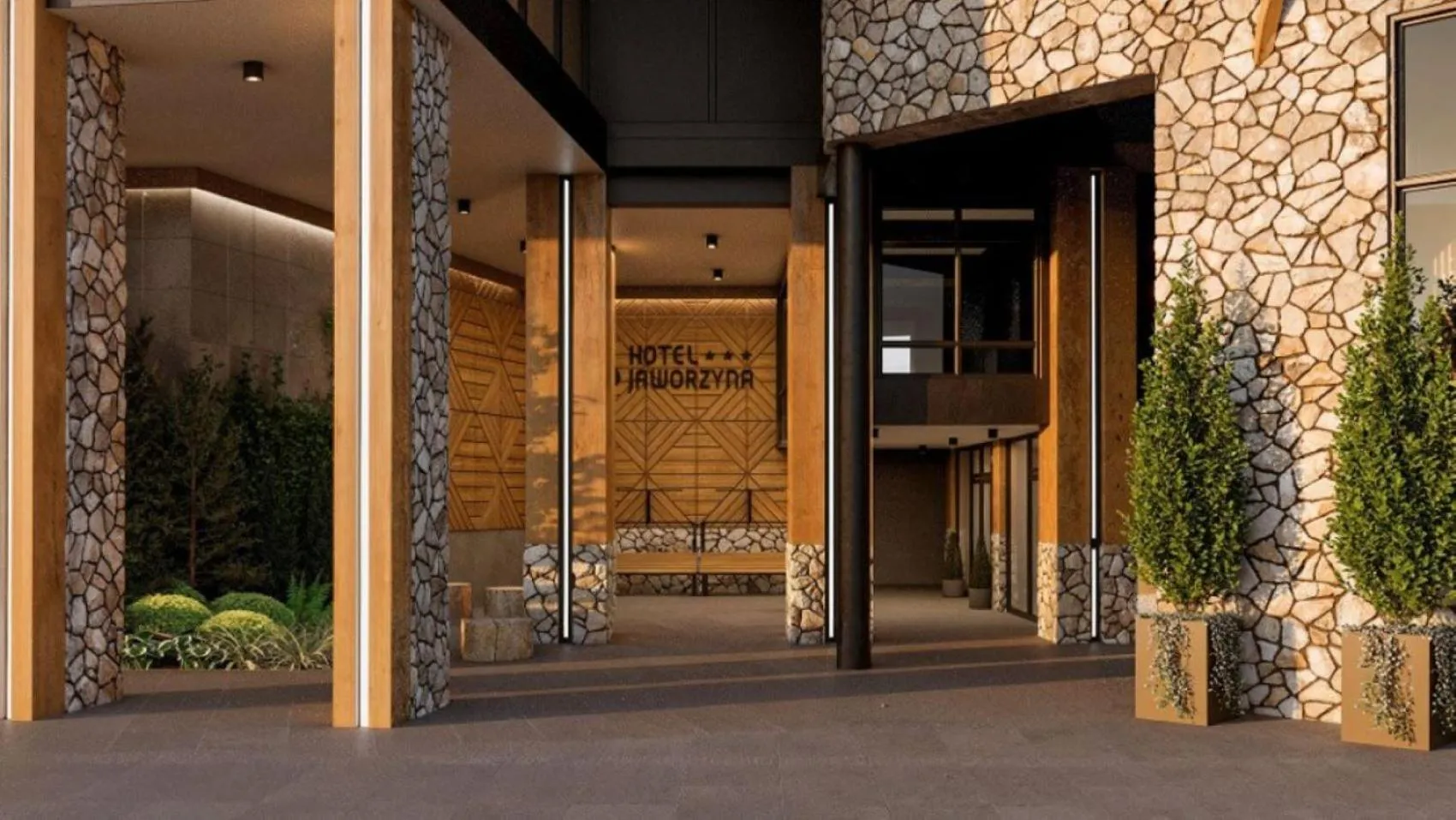 Property building in Hotel Jaworzyna Krynicka