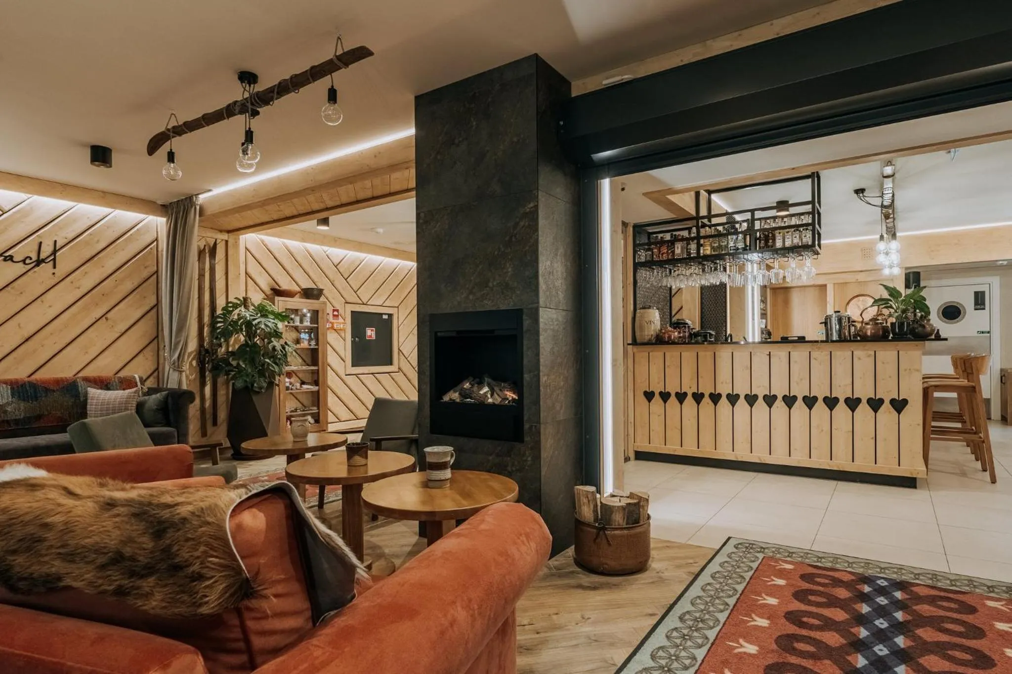 Seating area in Hotel Jaworzyna Krynicka