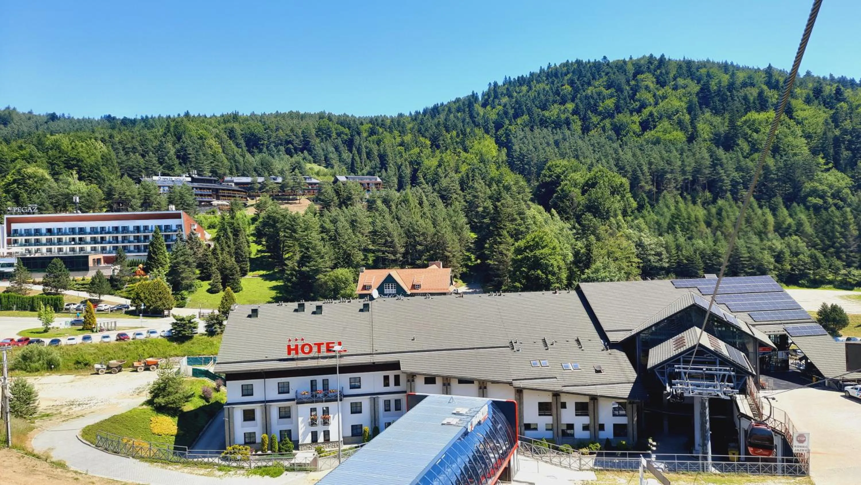 Bird's eye view in Hotel Jaworzyna Krynicka