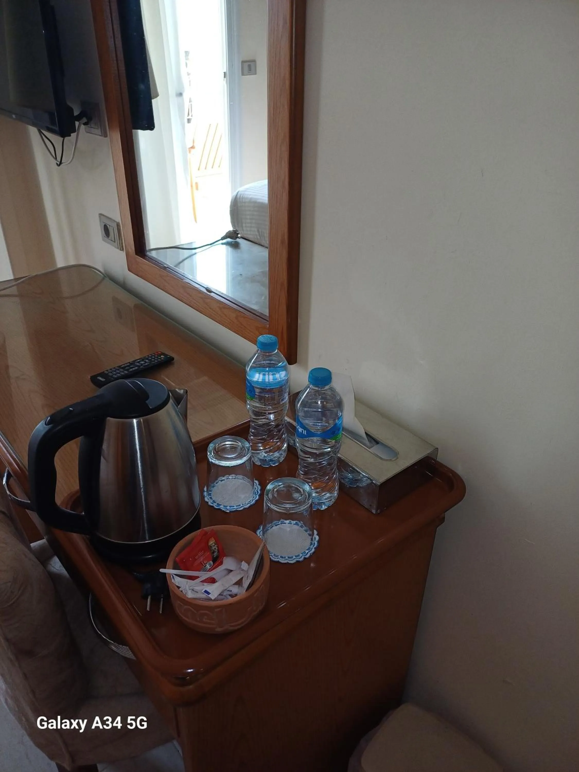 Coffee/tea facilities in Palm Inn Hotel Hurghda