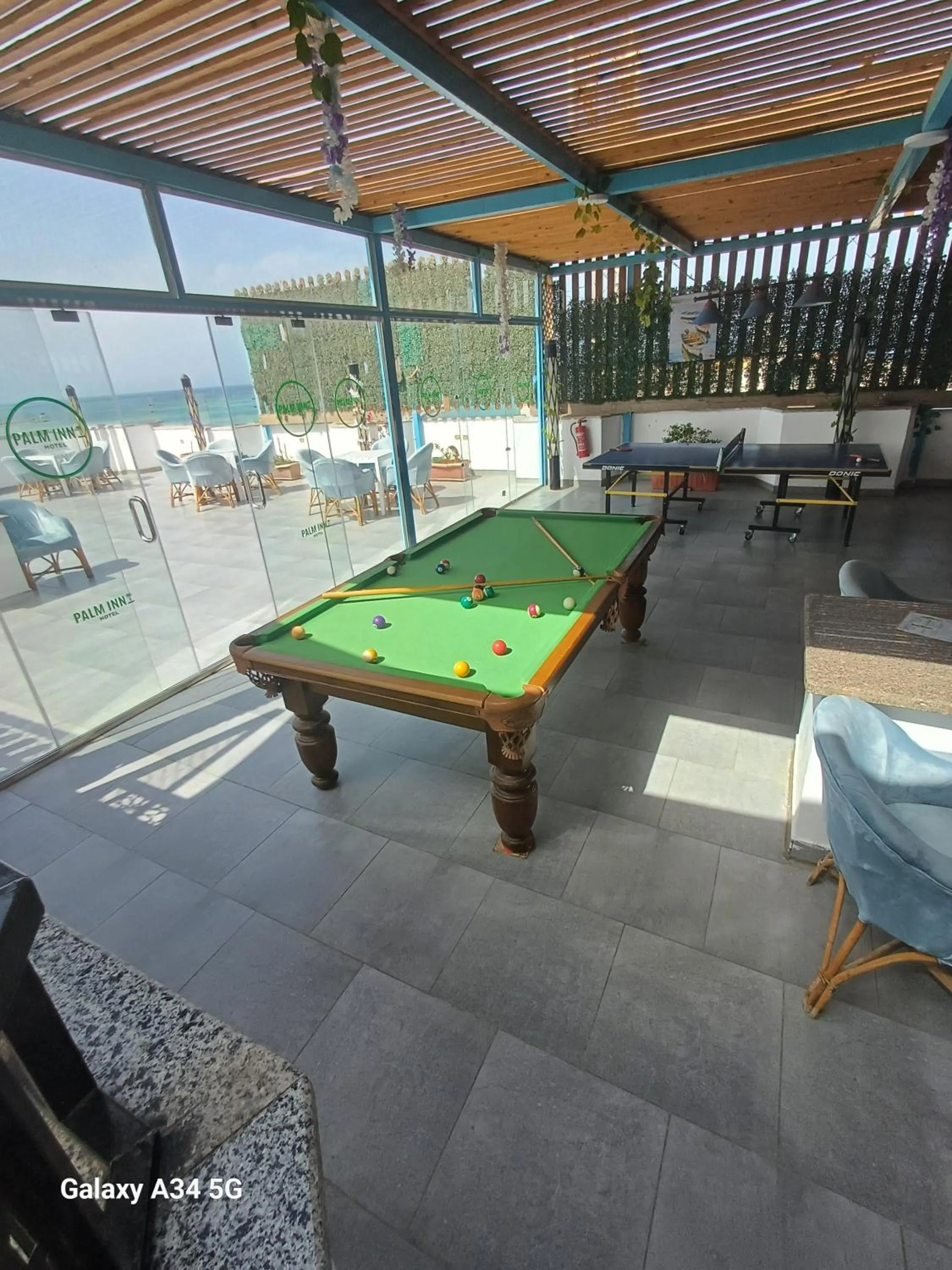 Billiard in Palm Inn Hotel Hurghda