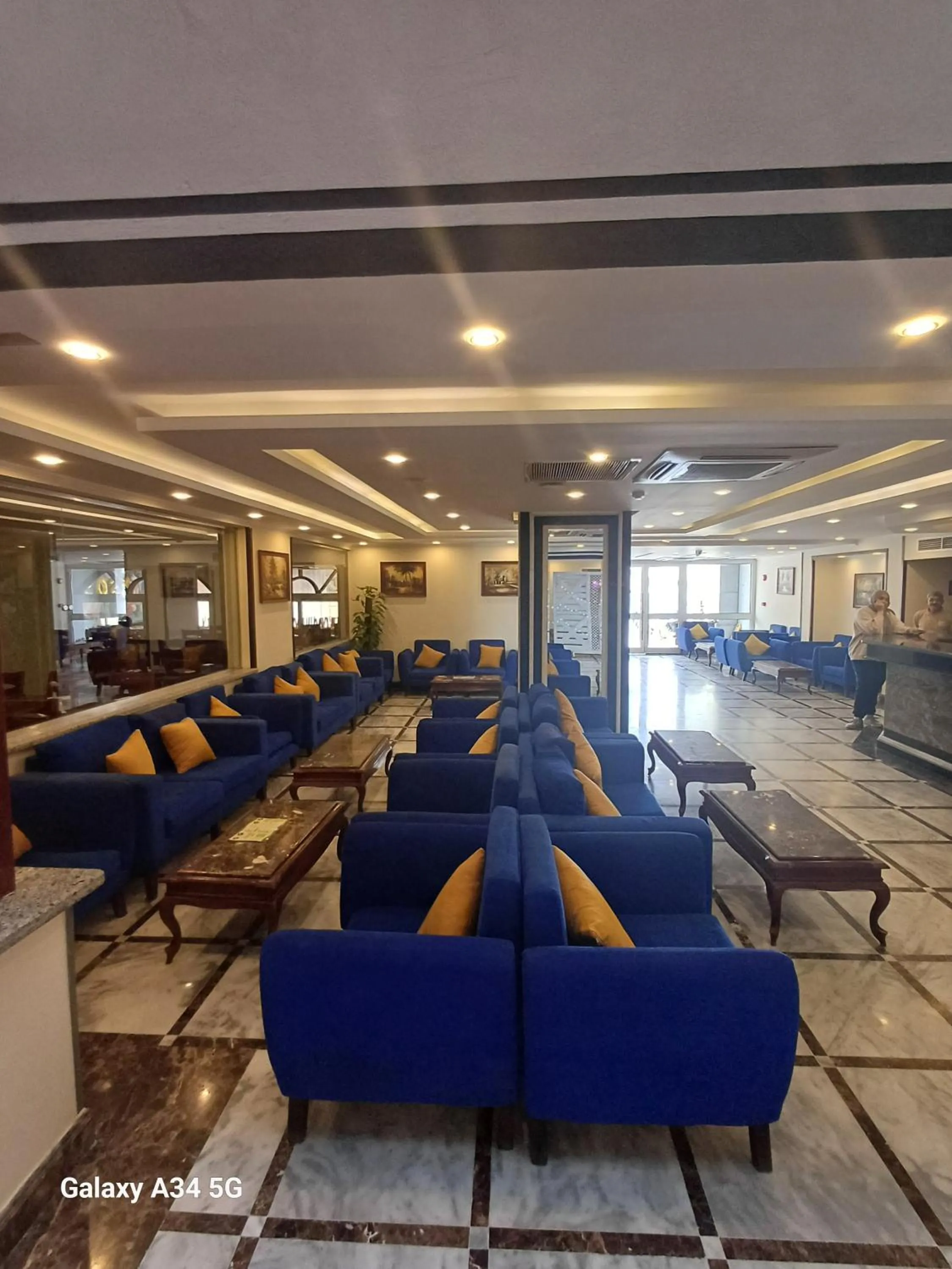 Seating area in Palm Inn Hotel Hurghda