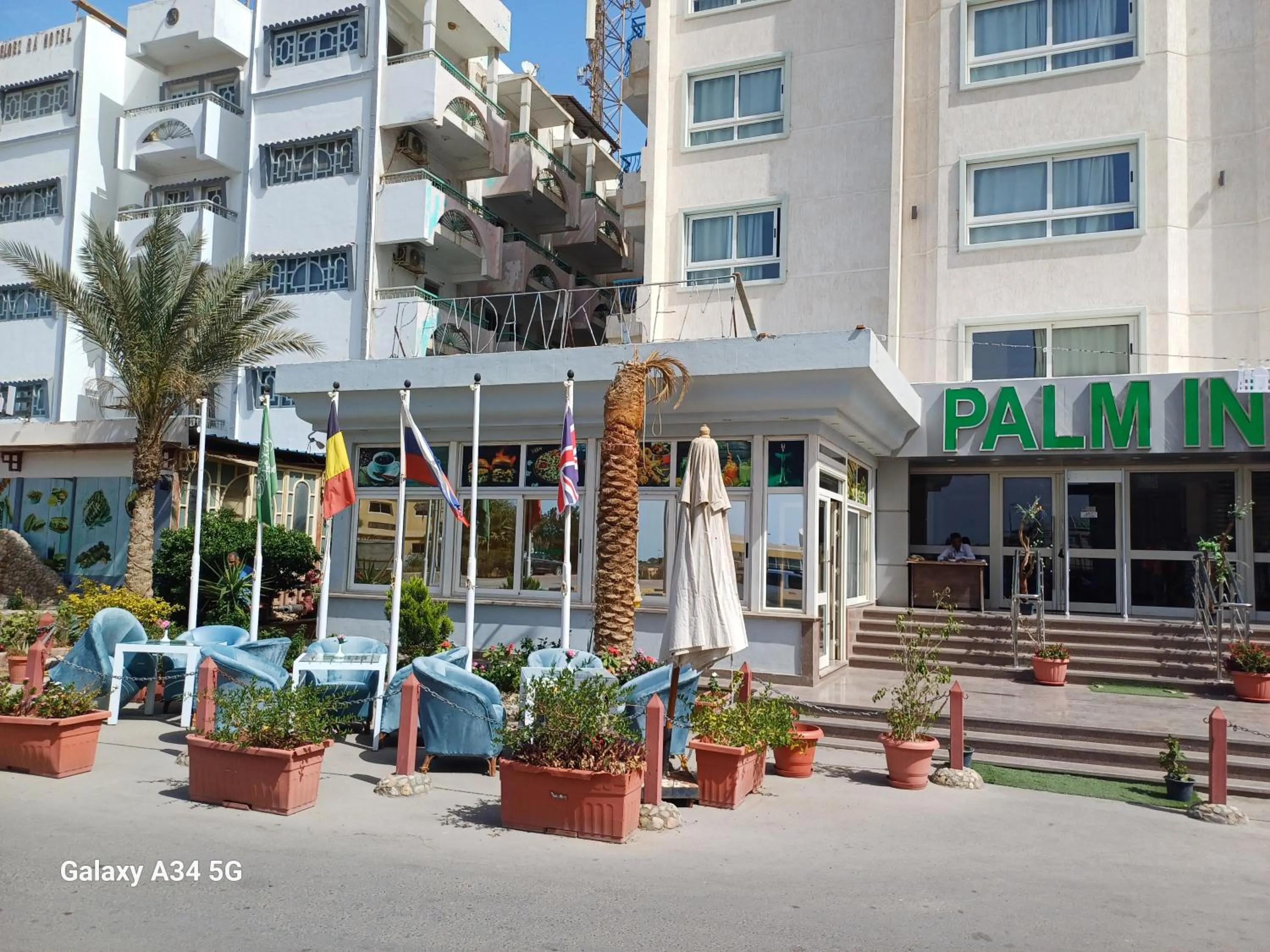 Property building in Palm Inn Hotel Hurghda