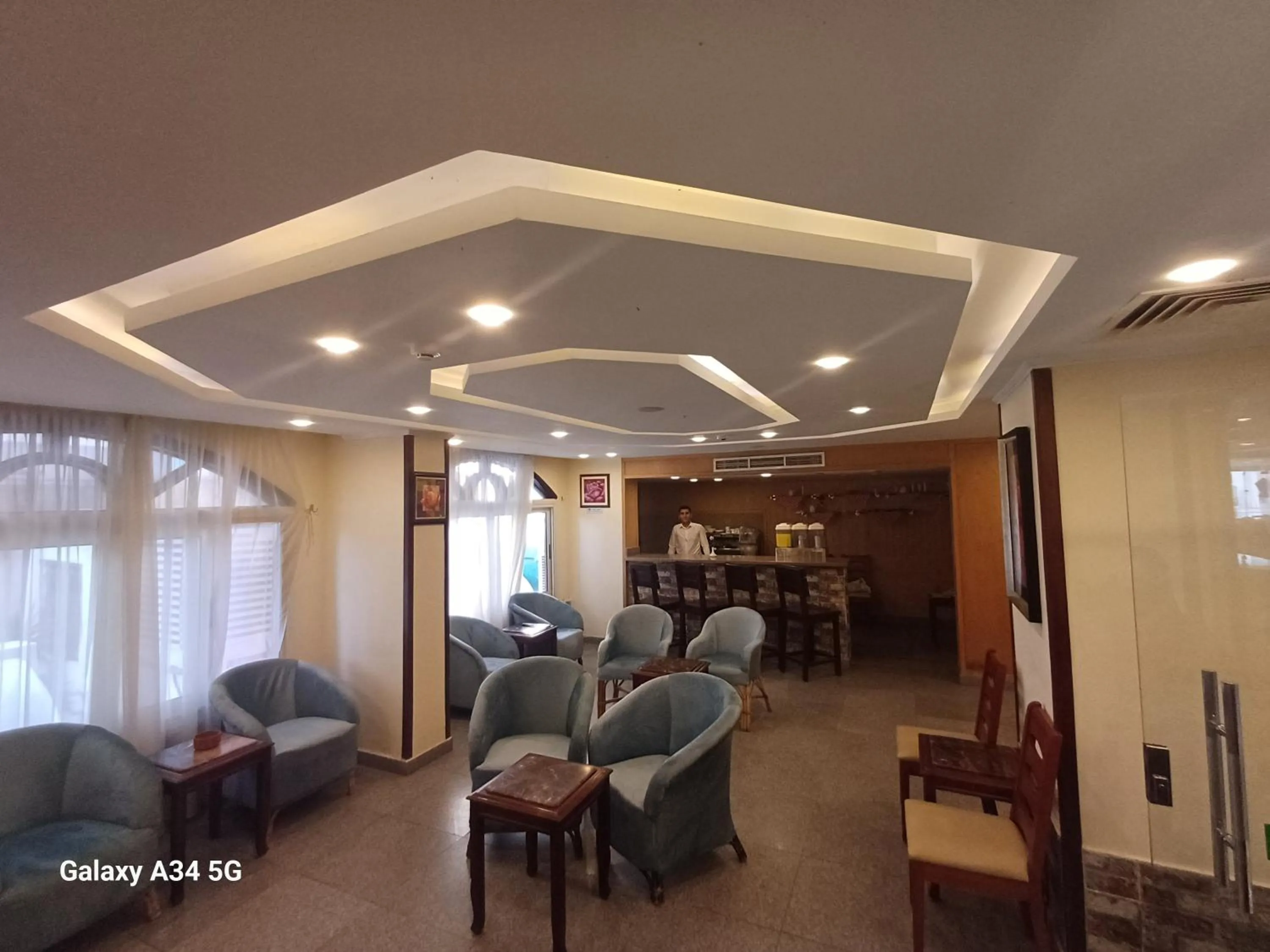 Seating area in Palm Inn Hotel Hurghda