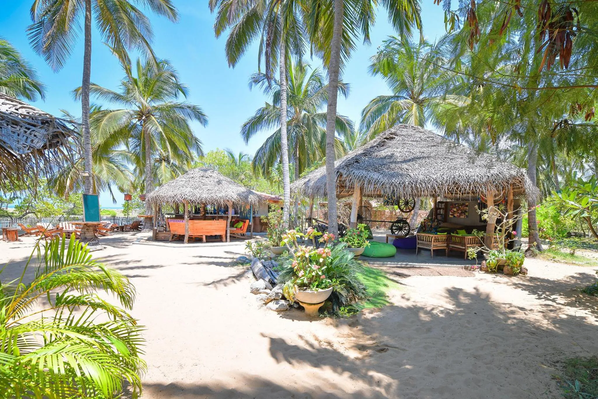 Garden view in Kitesurfing Lanka