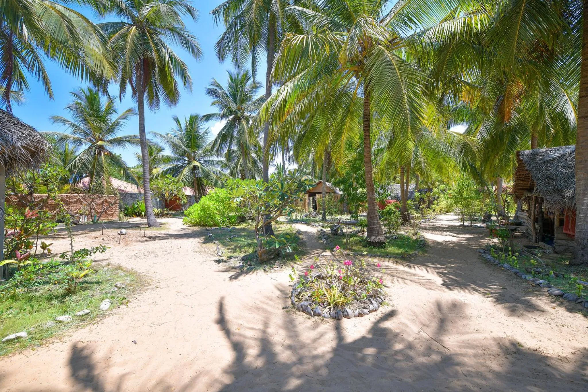 Garden view in Kitesurfing Lanka