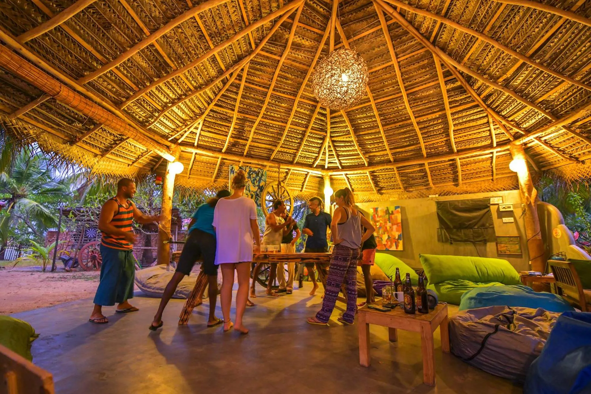 People in Kitesurfing Lanka