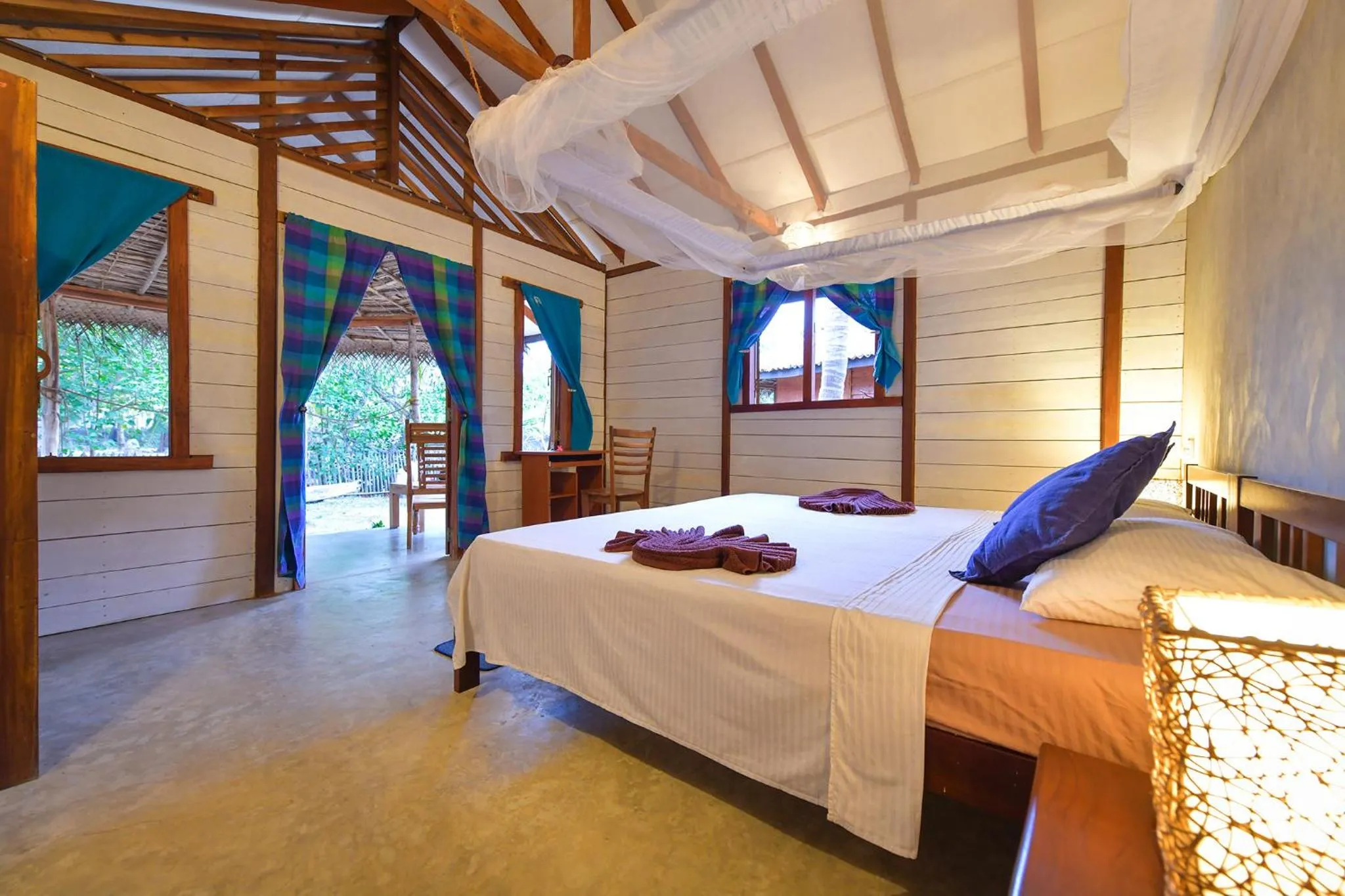 Bedroom in Kitesurfing Lanka