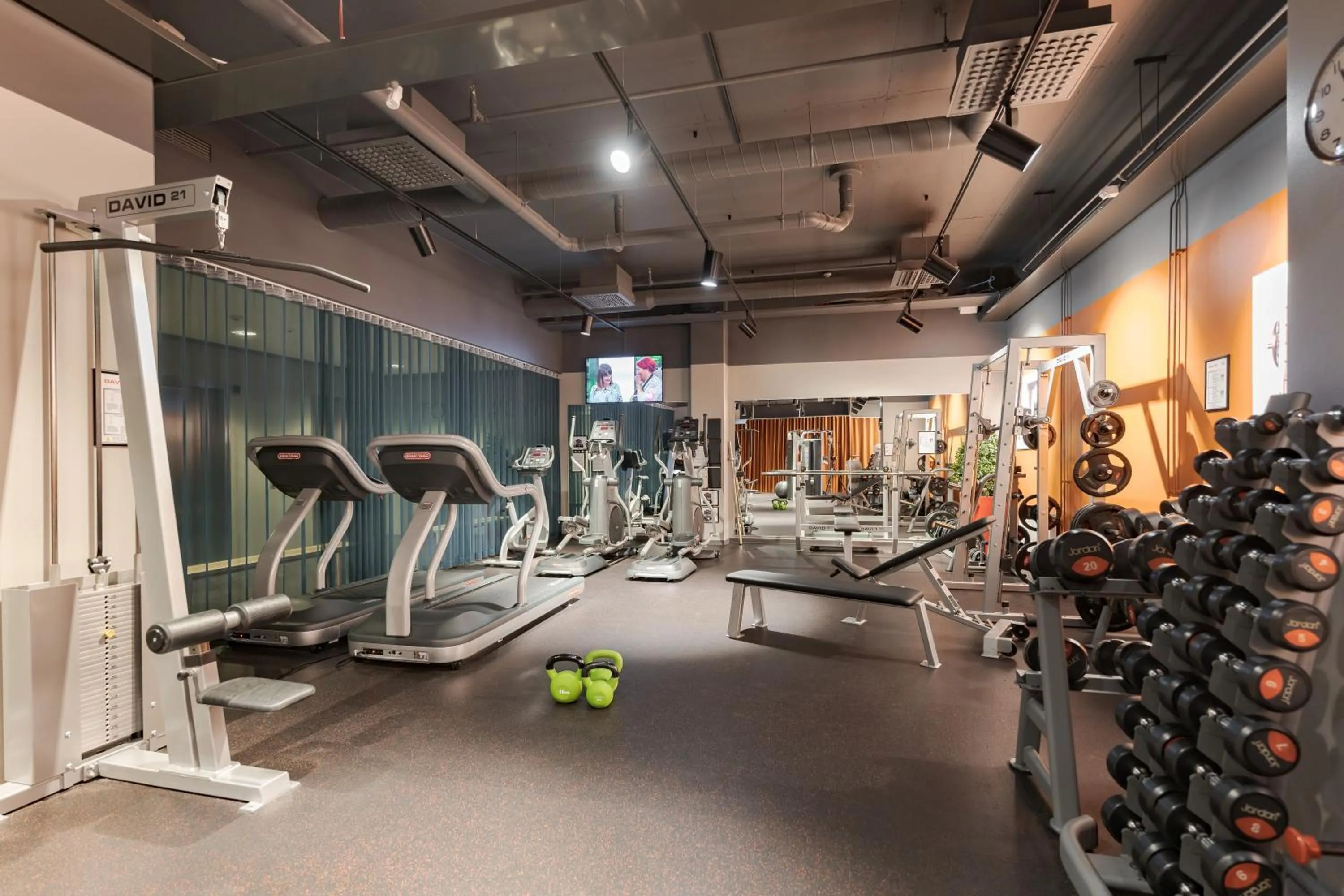Fitness centre/facilities in Solo Sokos Hotel Torni Tampere