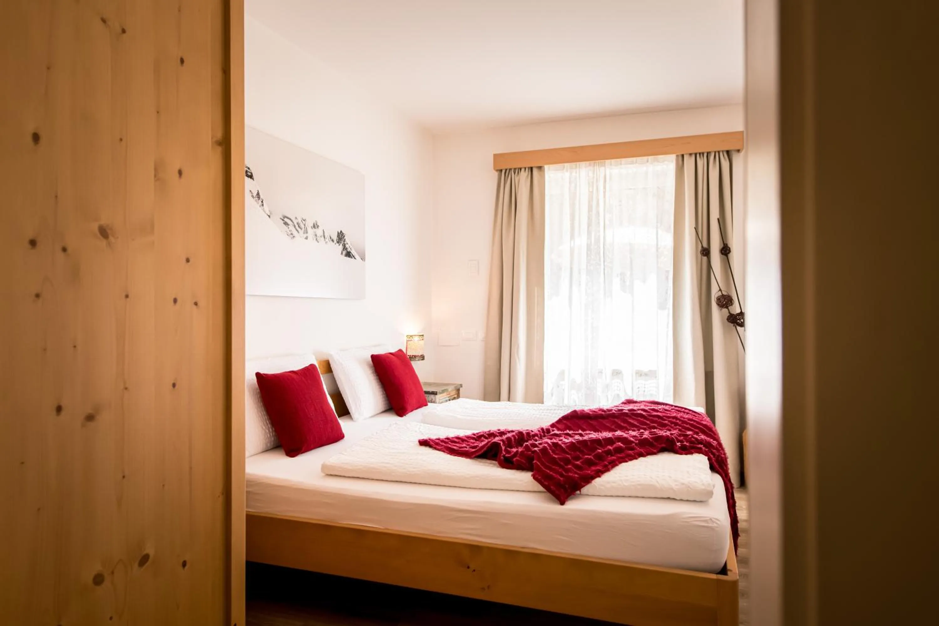 Bed in Am Schloss Guest House