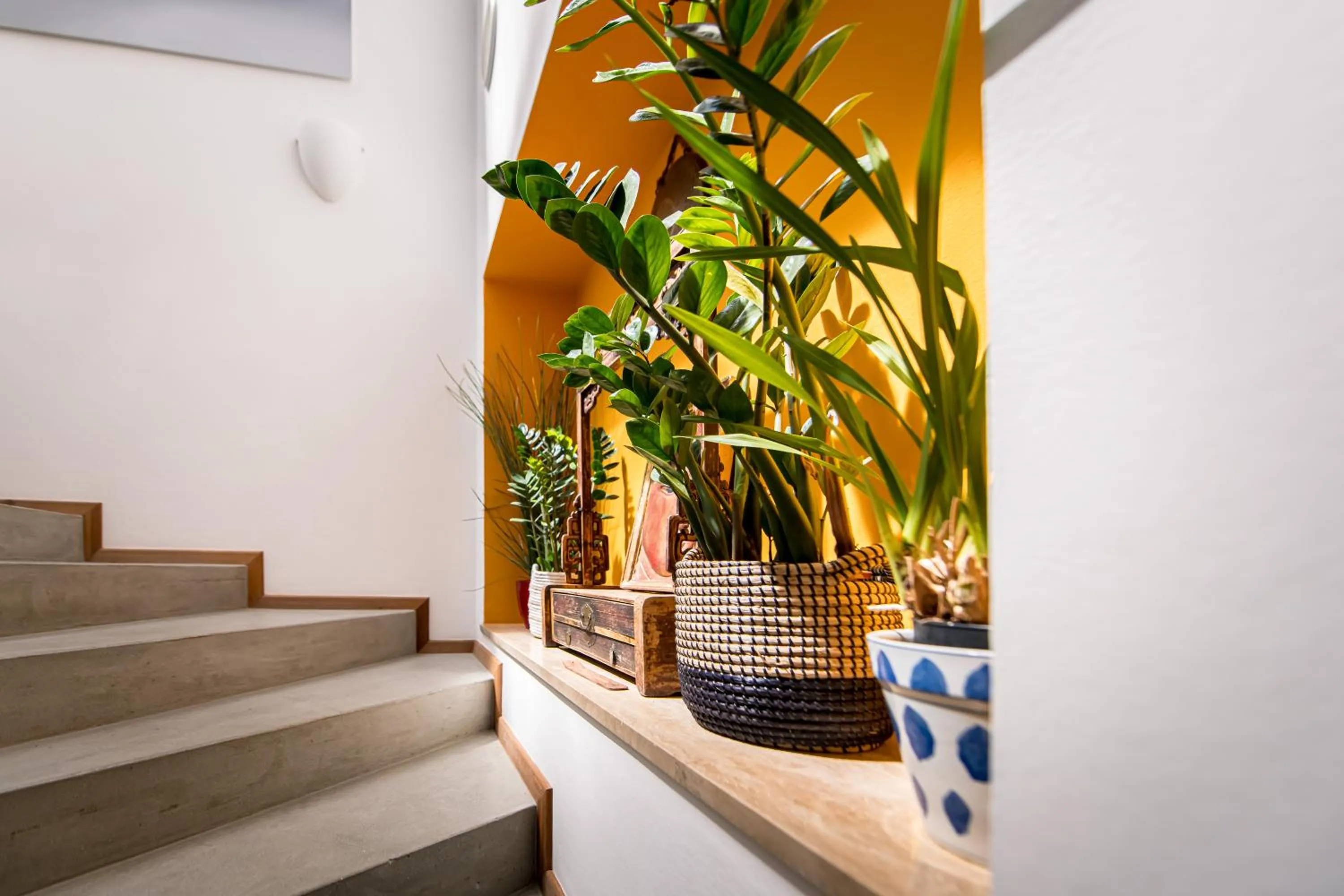 Decorative detail in Am Schloss Guest House