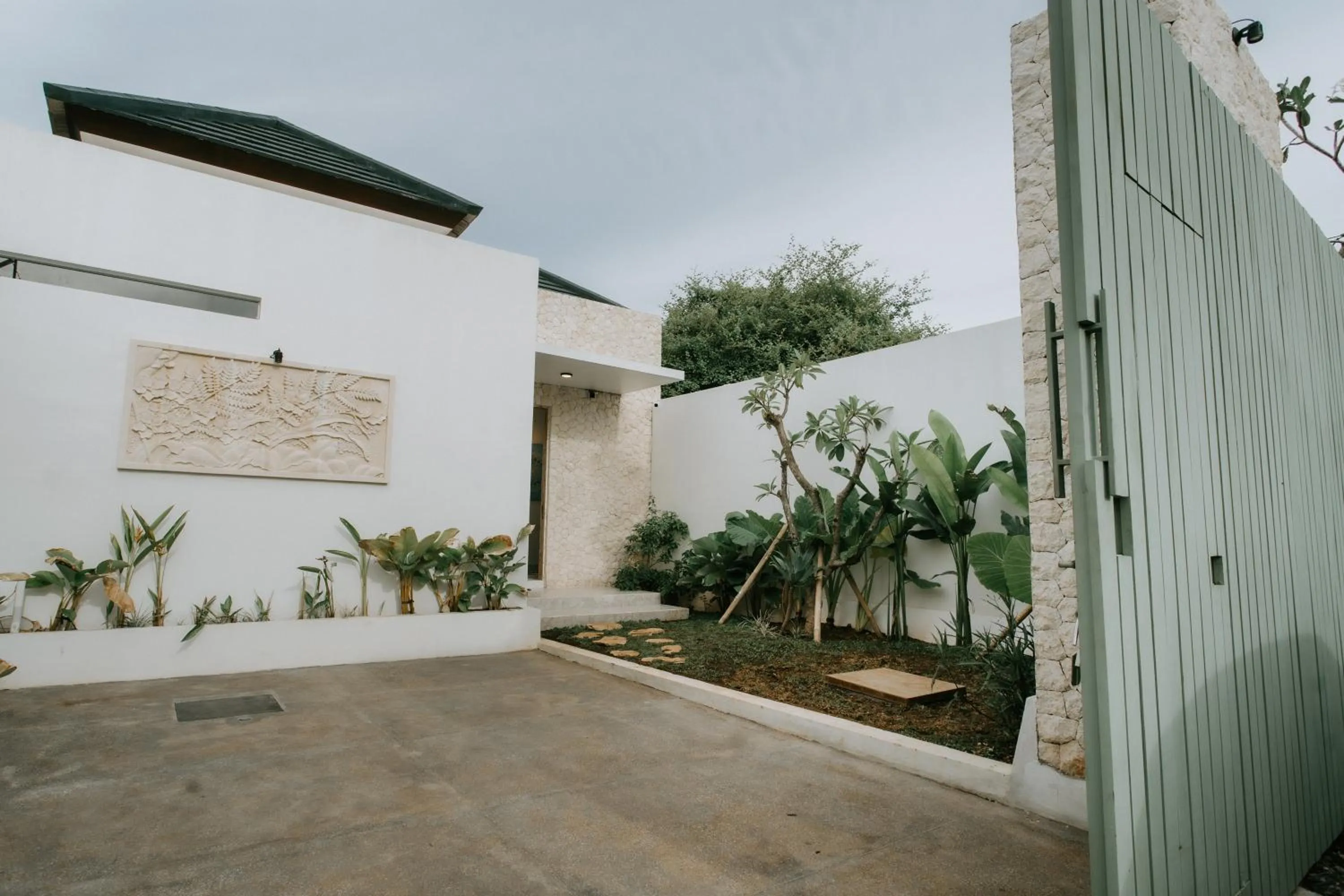 Garden in The Pahala Villas