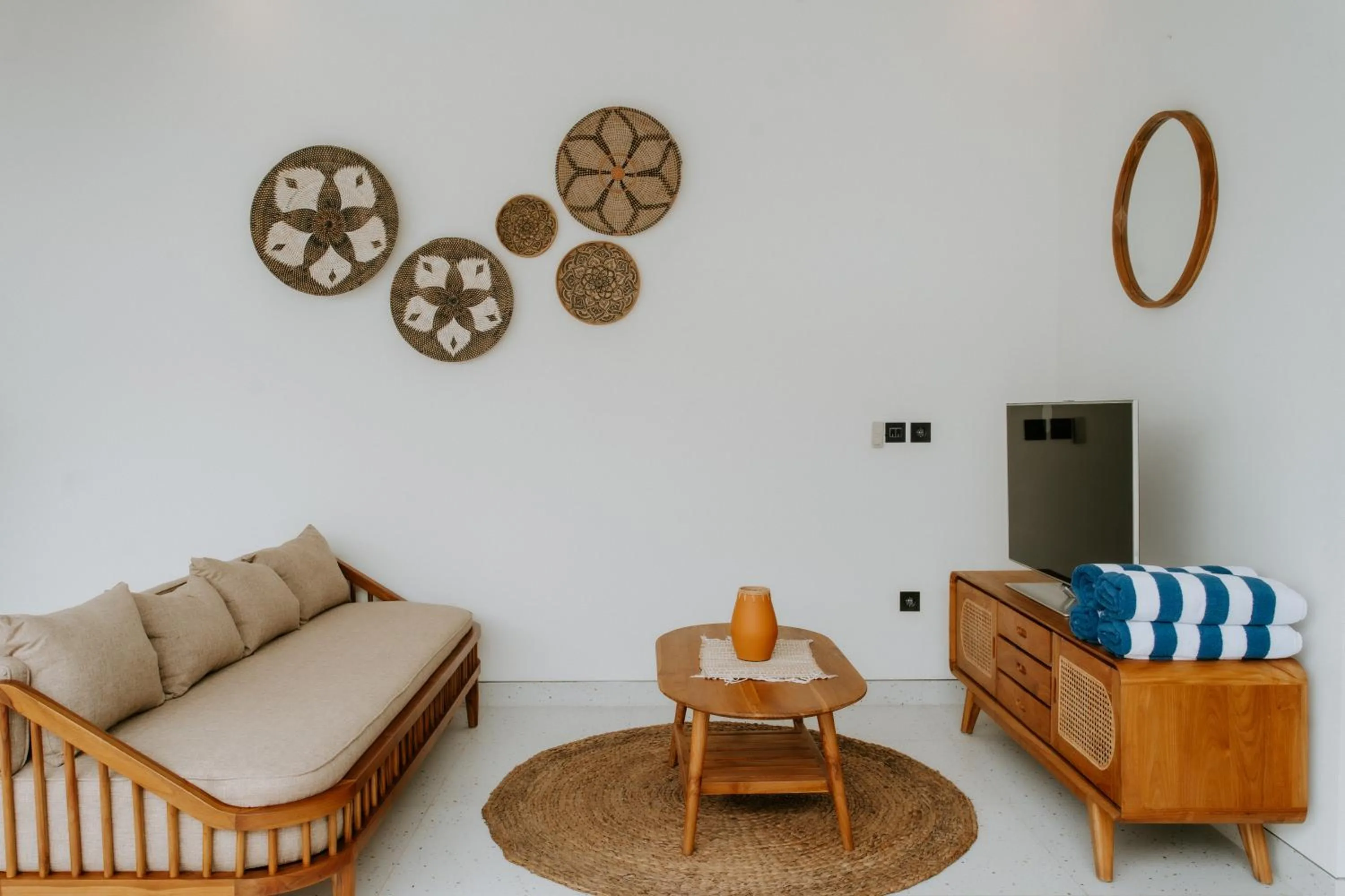 Living room in The Pahala Villas