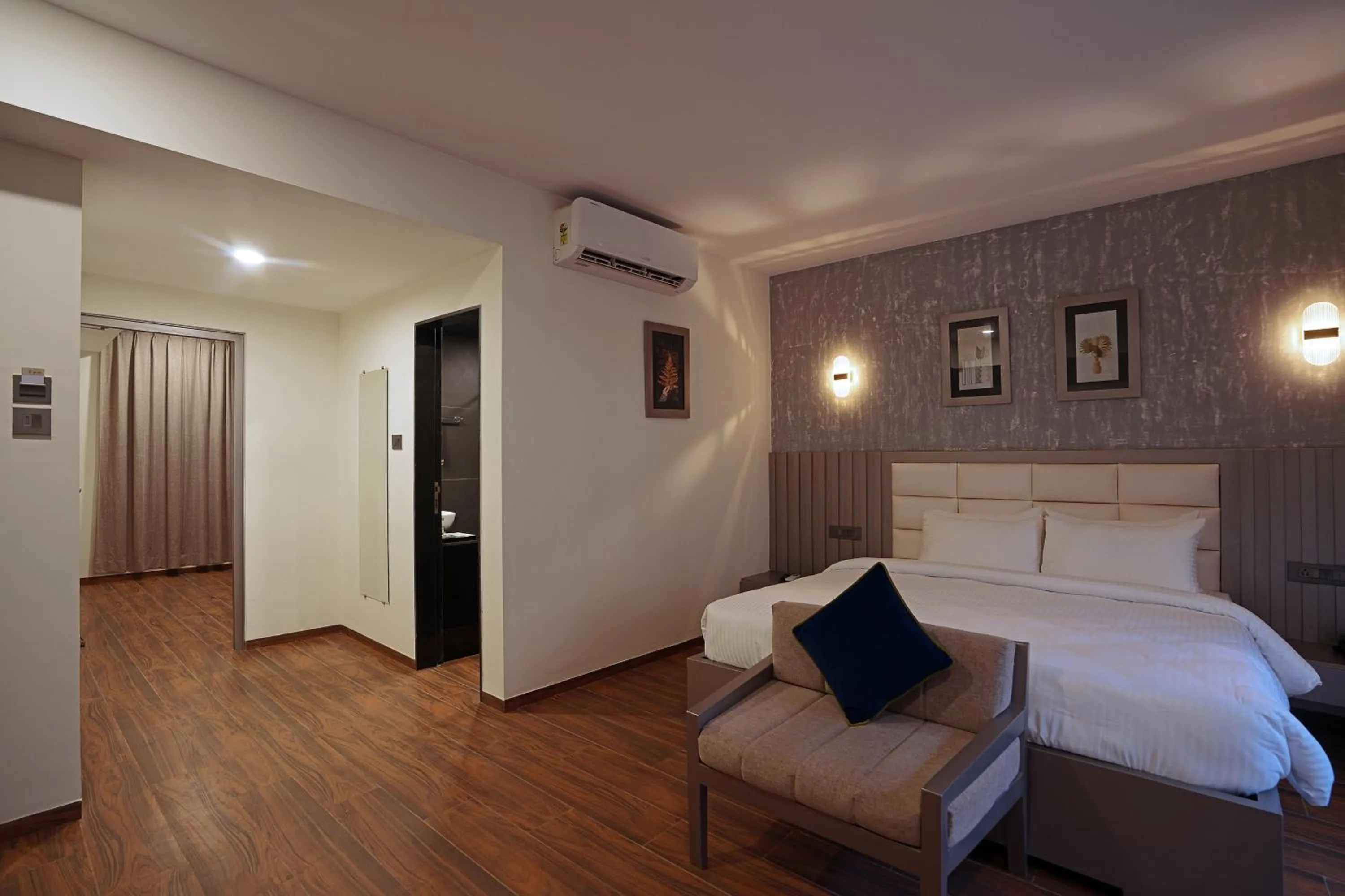 Bedroom, Bed in Grand Continent Anjuna A Sarovar Portico Affiliate Hotel