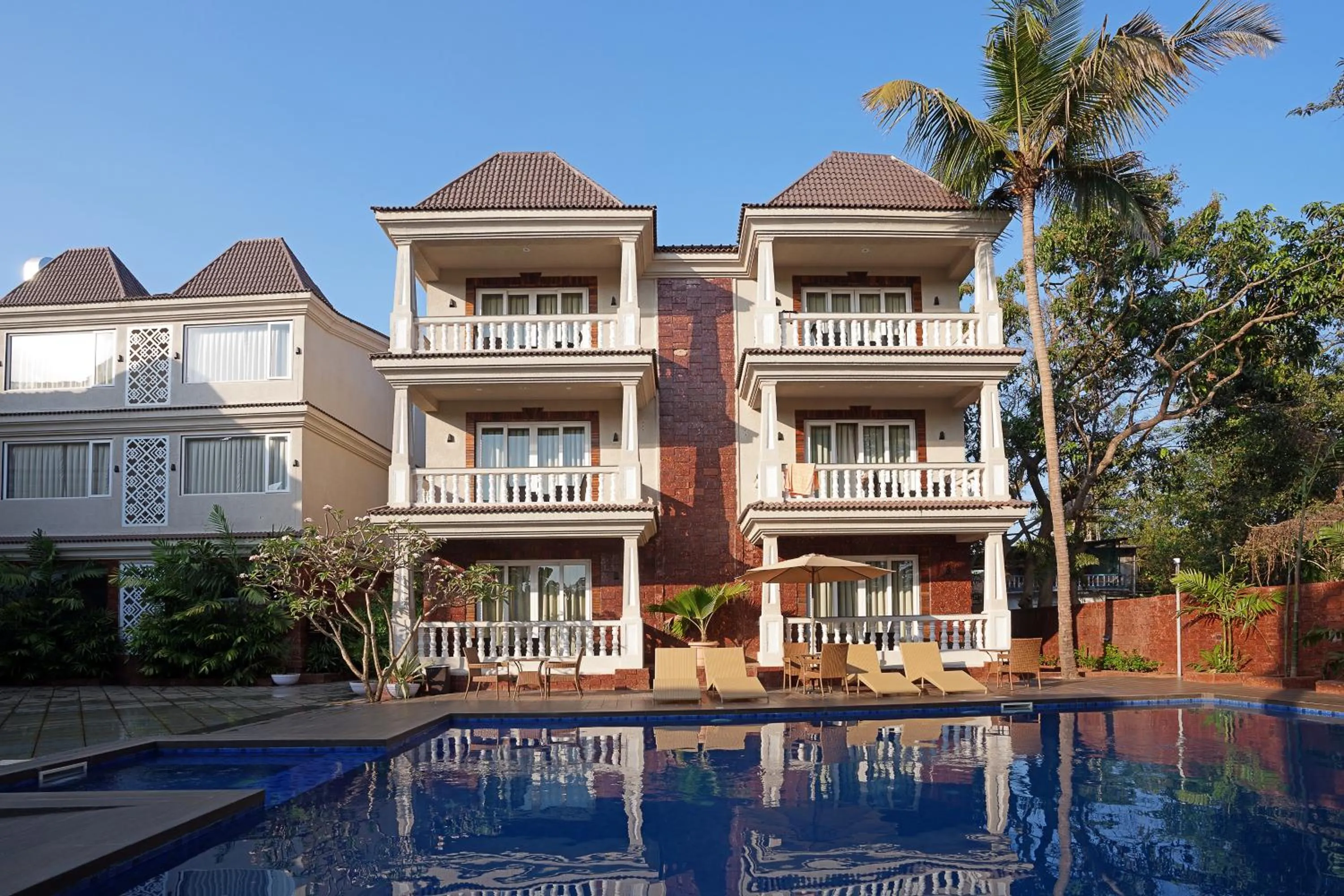 Property building in Grand Continent Anjuna A Sarovar Portico Affiliate Hotel