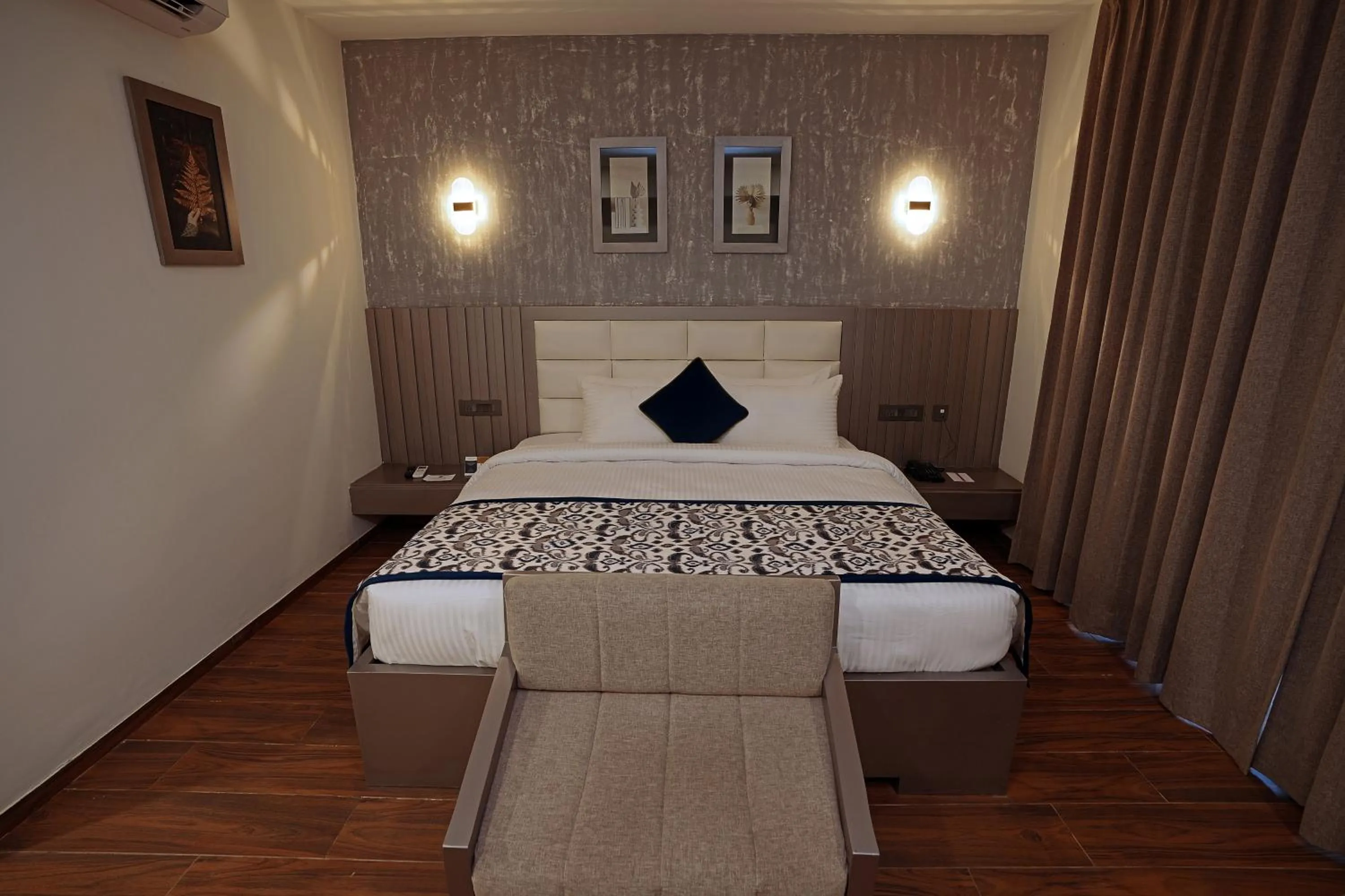 Bedroom, Bed in Grand Continent Anjuna A Sarovar Portico Affiliate Hotel
