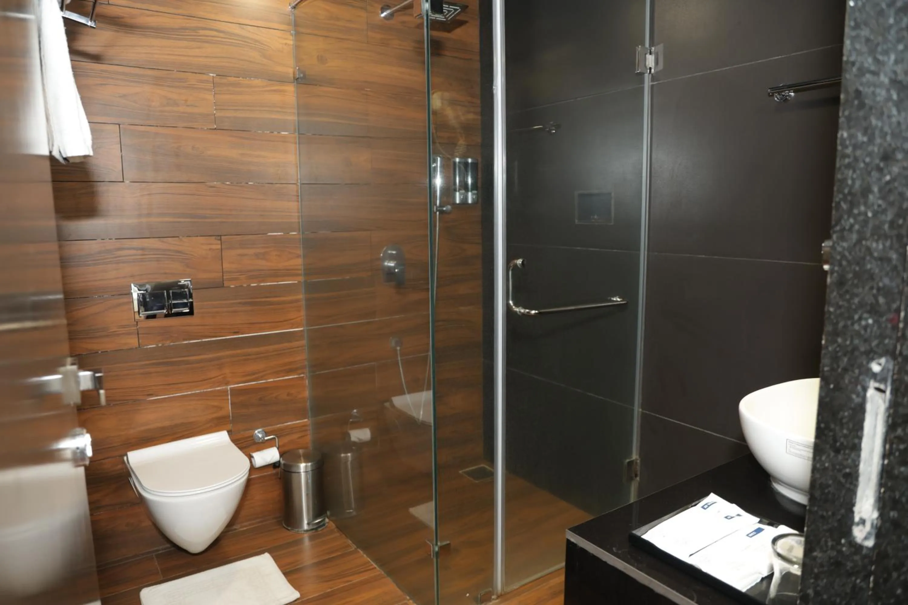 Toilet in Grand Continent Anjuna A Sarovar Portico Affiliate Hotel