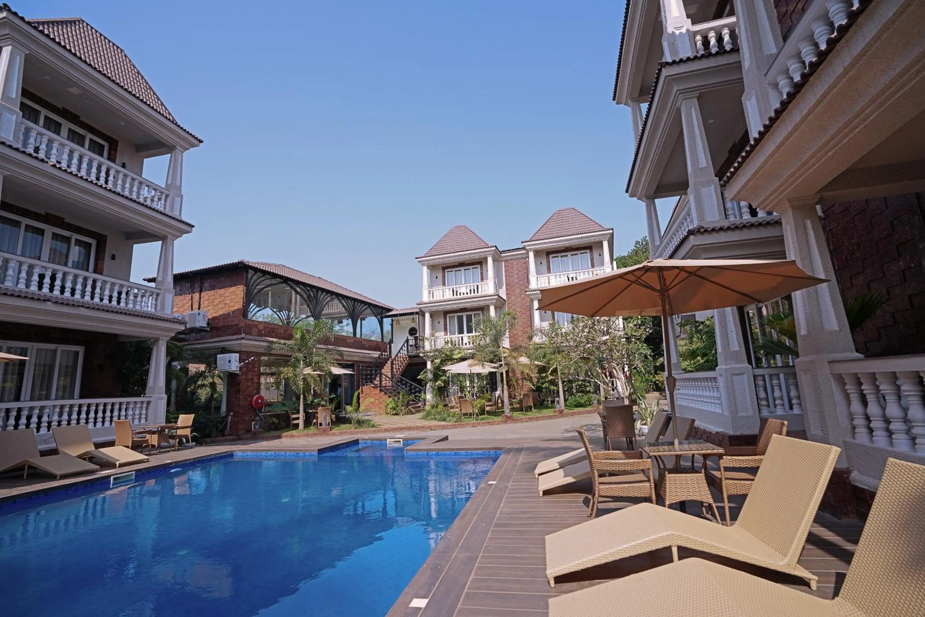 Property building in Grand Continent Anjuna A Sarovar Portico Affiliate Hotel