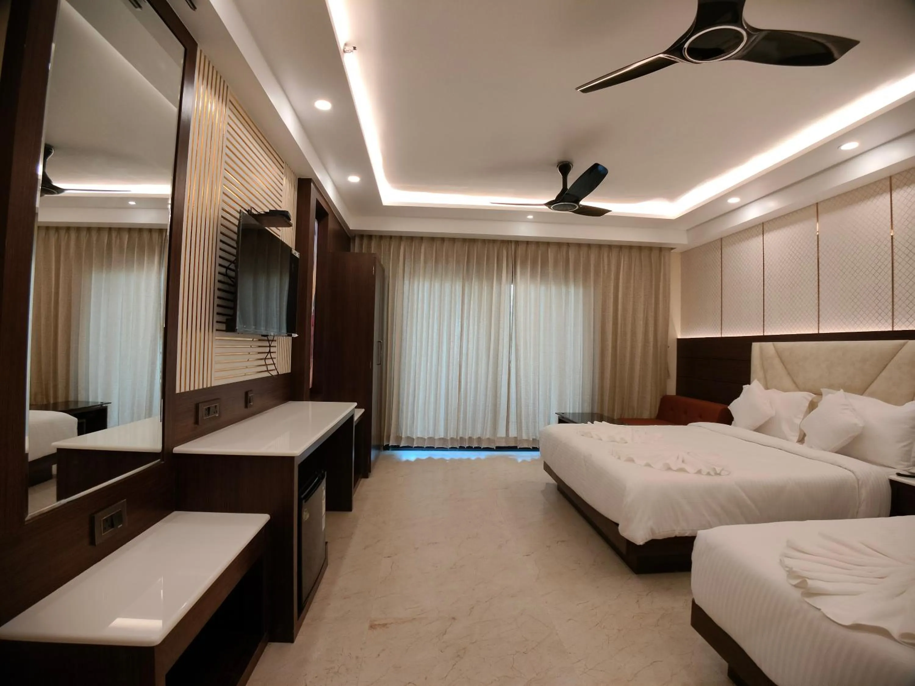 Bed in AGM GRAND HOTEL & Spa