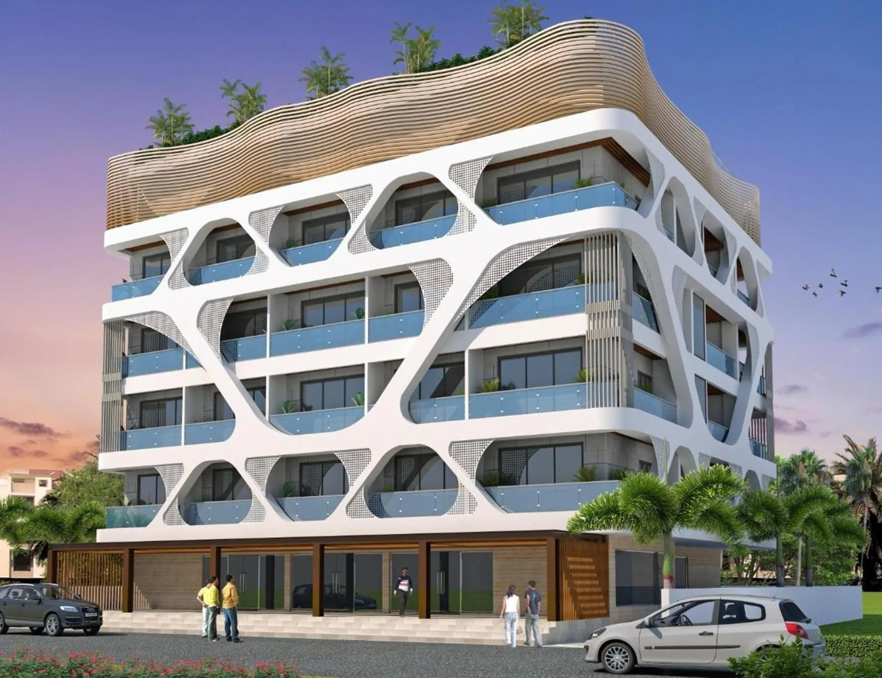 Property building in AGM GRAND HOTEL & Spa