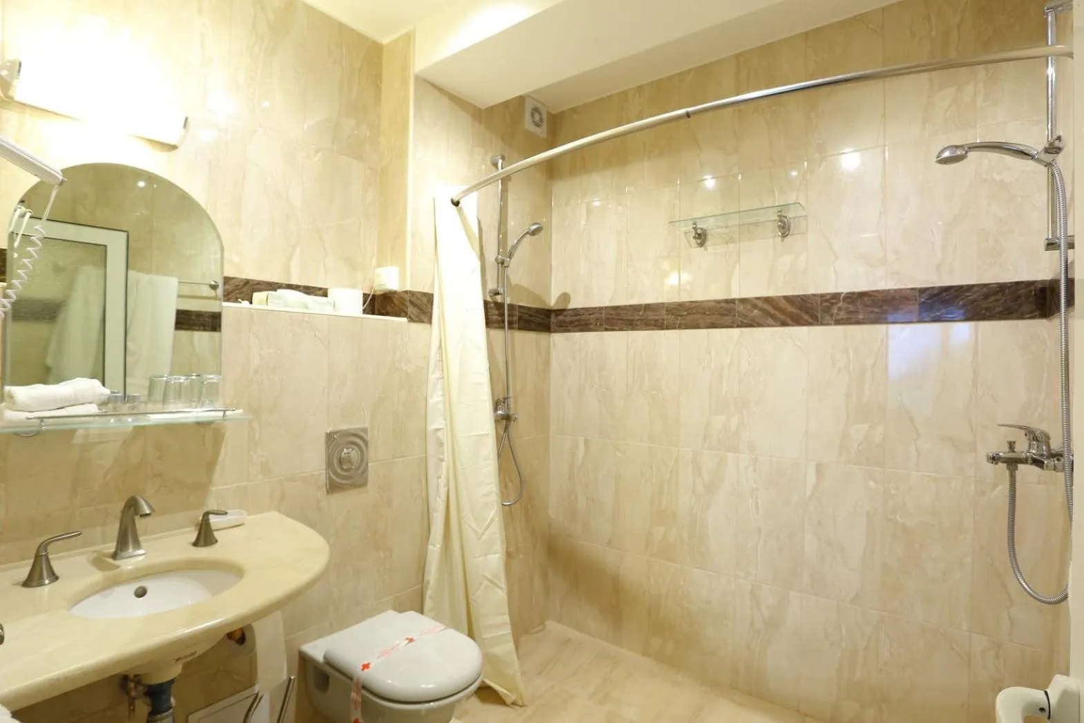 Bathroom in Seven Generations Winery Hotel