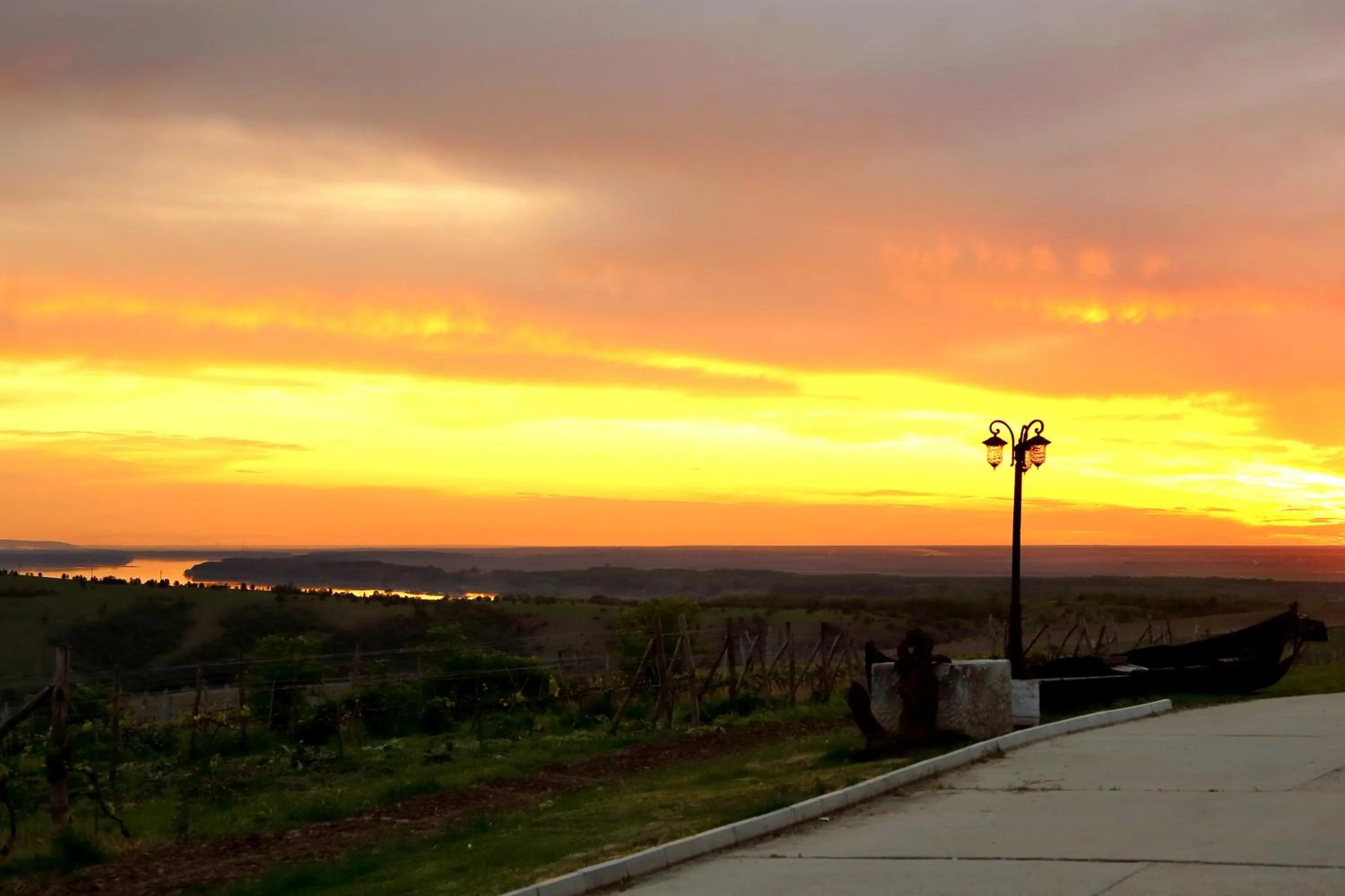 River view in Seven Generations Winery Hotel