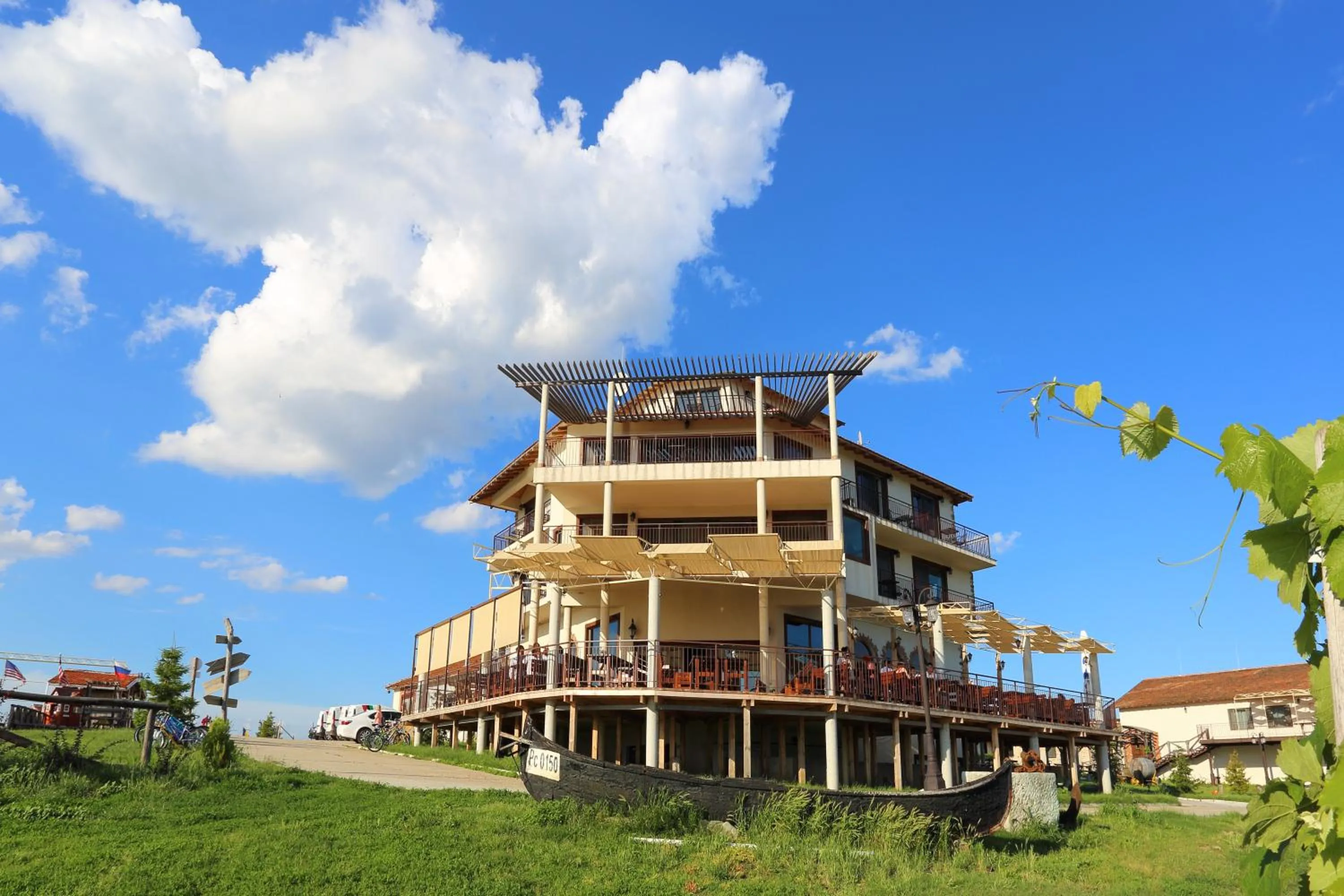 Property building in Seven Generations Winery Hotel