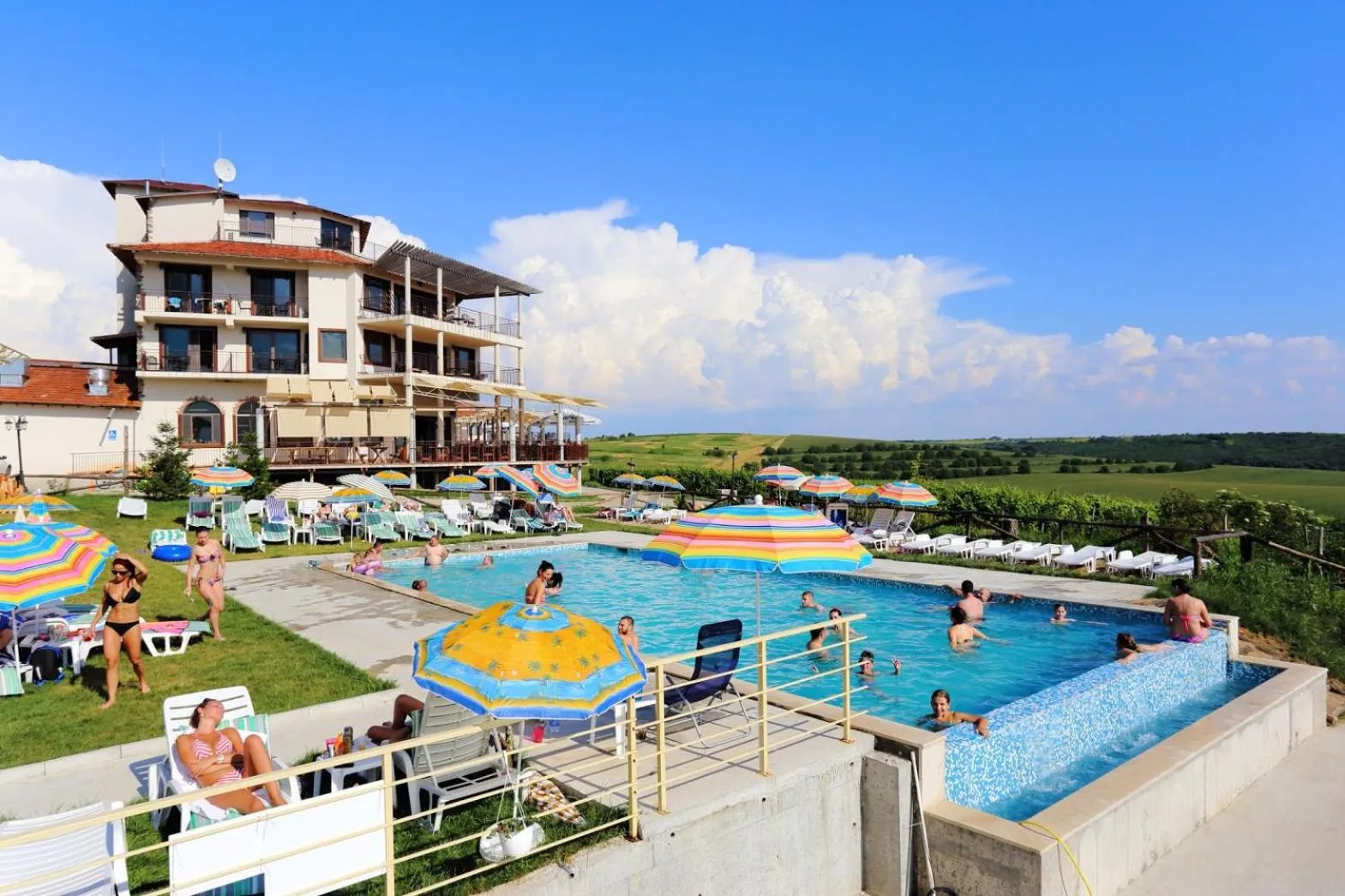 Property building in Seven Generations Winery Hotel