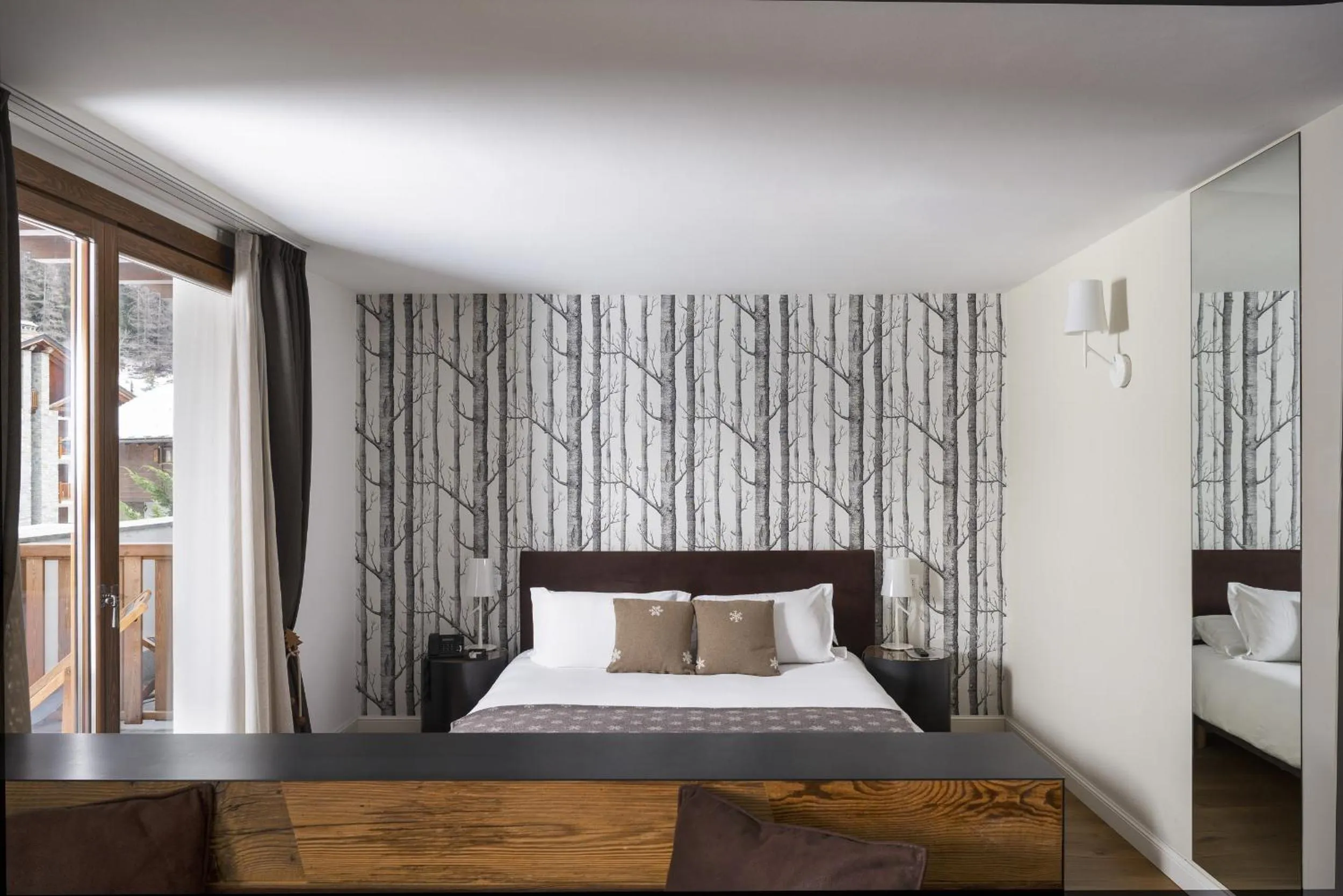 Bedroom, Bed in Montana Lodge & Spa, by R Collection Hotels