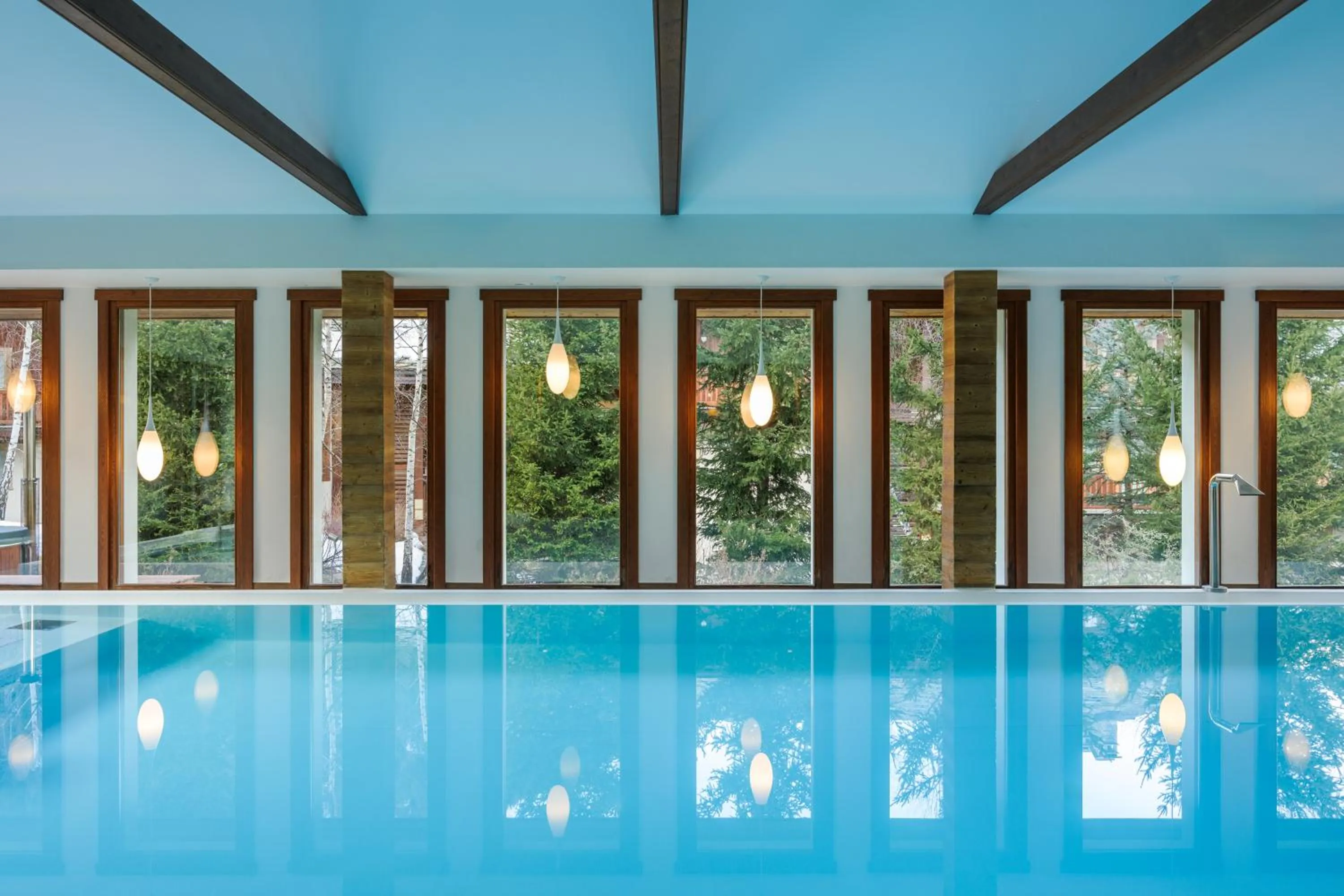 Pool view in Montana Lodge & Spa, by R Collection Hotels