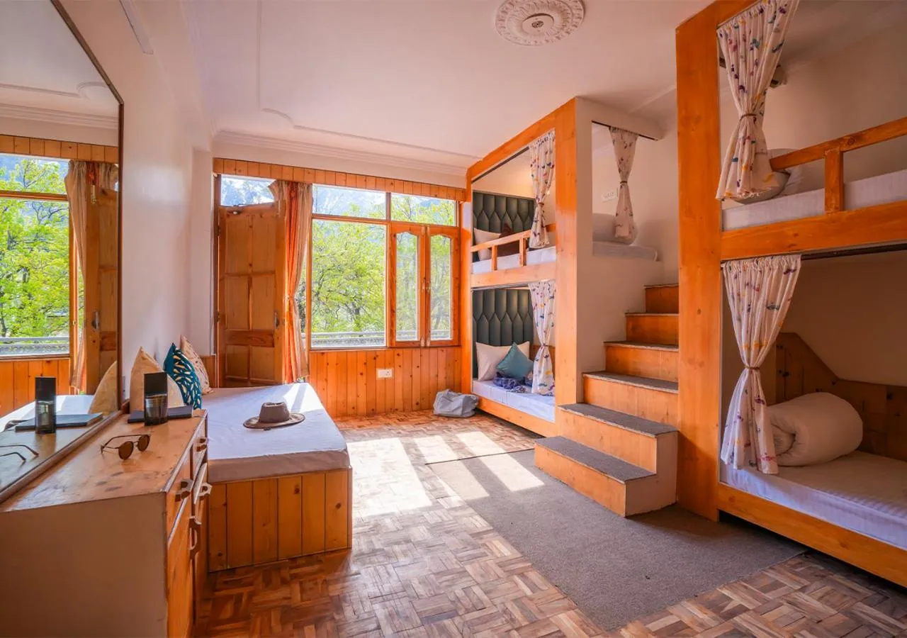 Balcony/Terrace in Moustache Manali