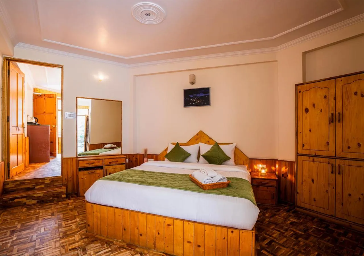 Bed in Moustache Manali