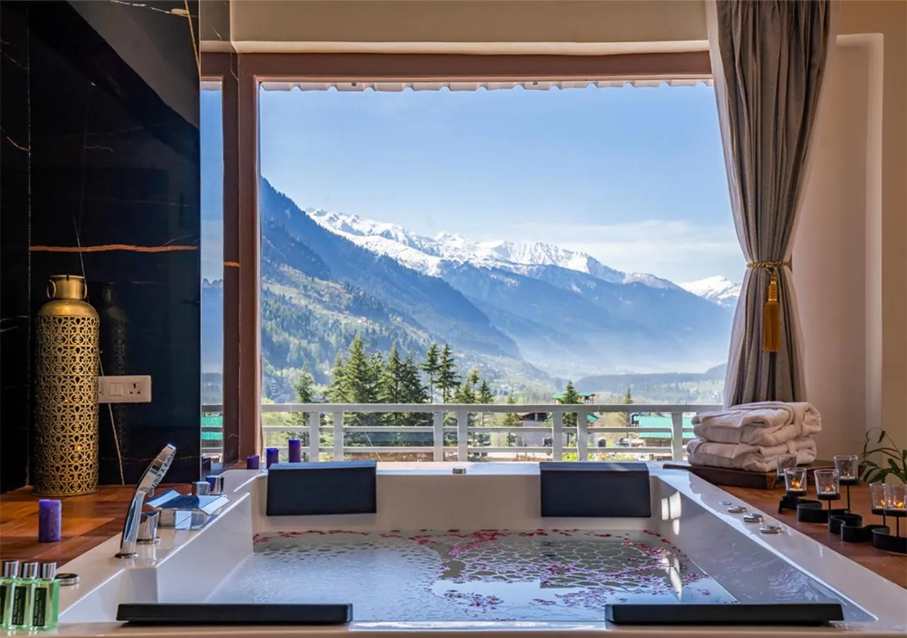 View (from property/room) in Moustache Manali