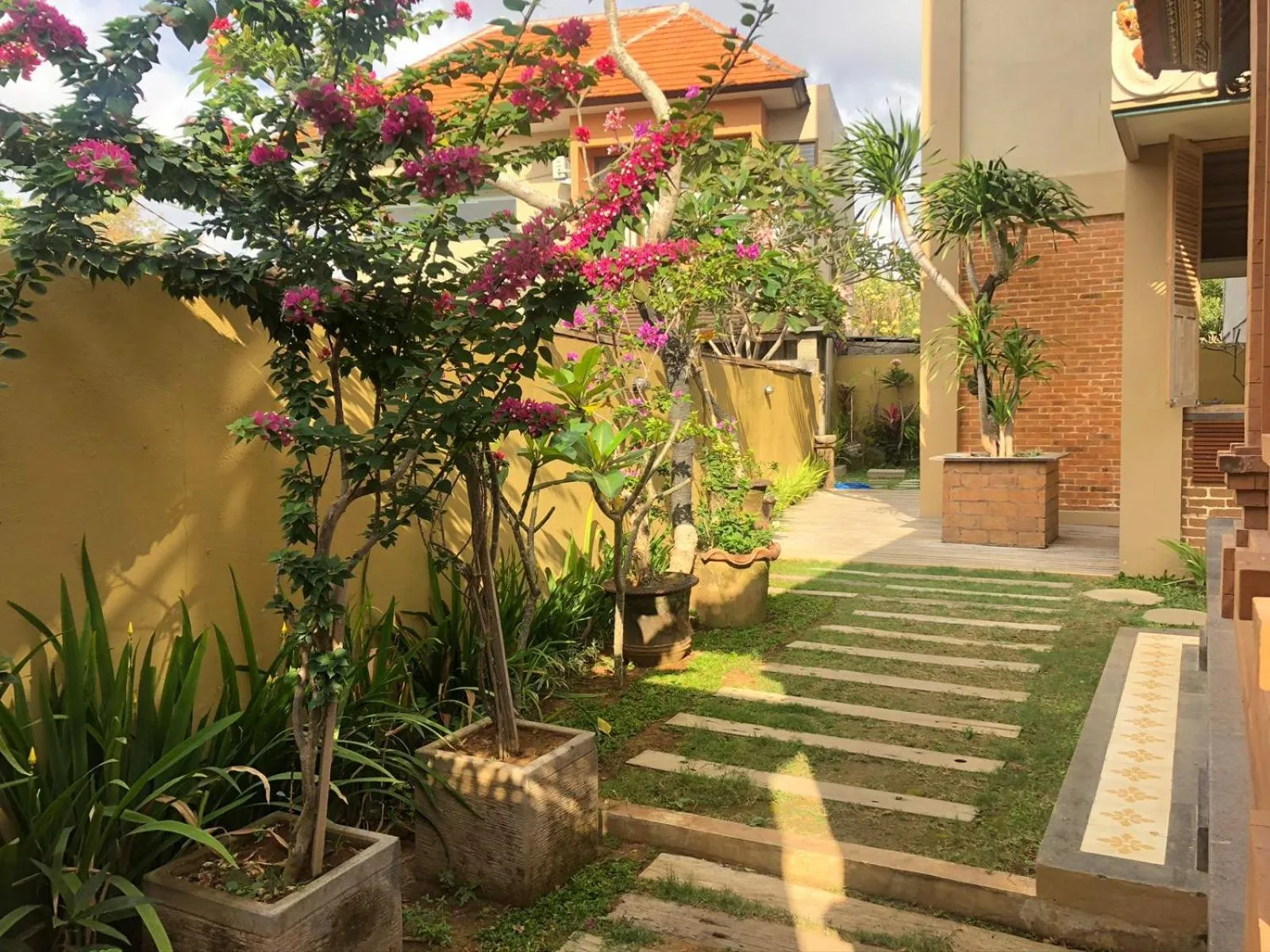 Patio in Bukawa Lodge Jimbaran