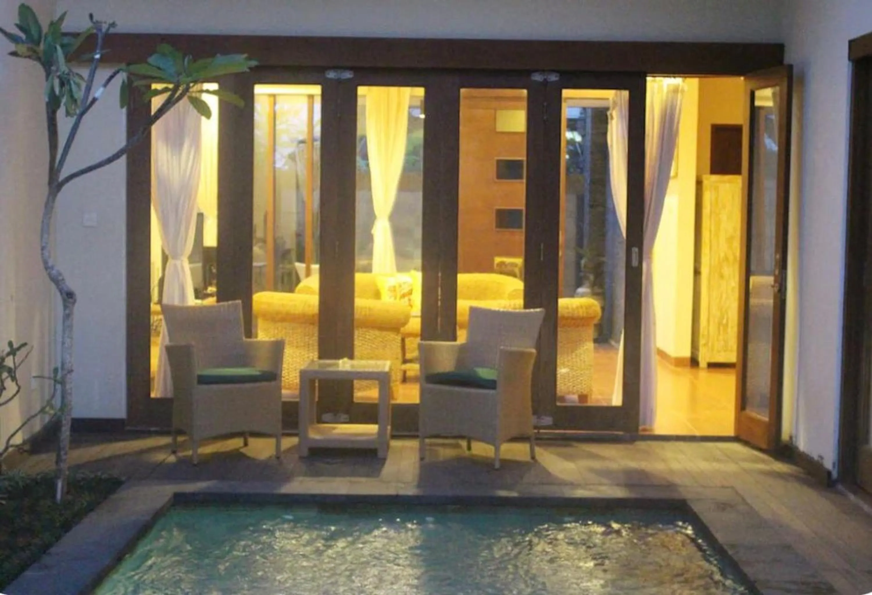 Pool view in Bukawa Lodge Jimbaran