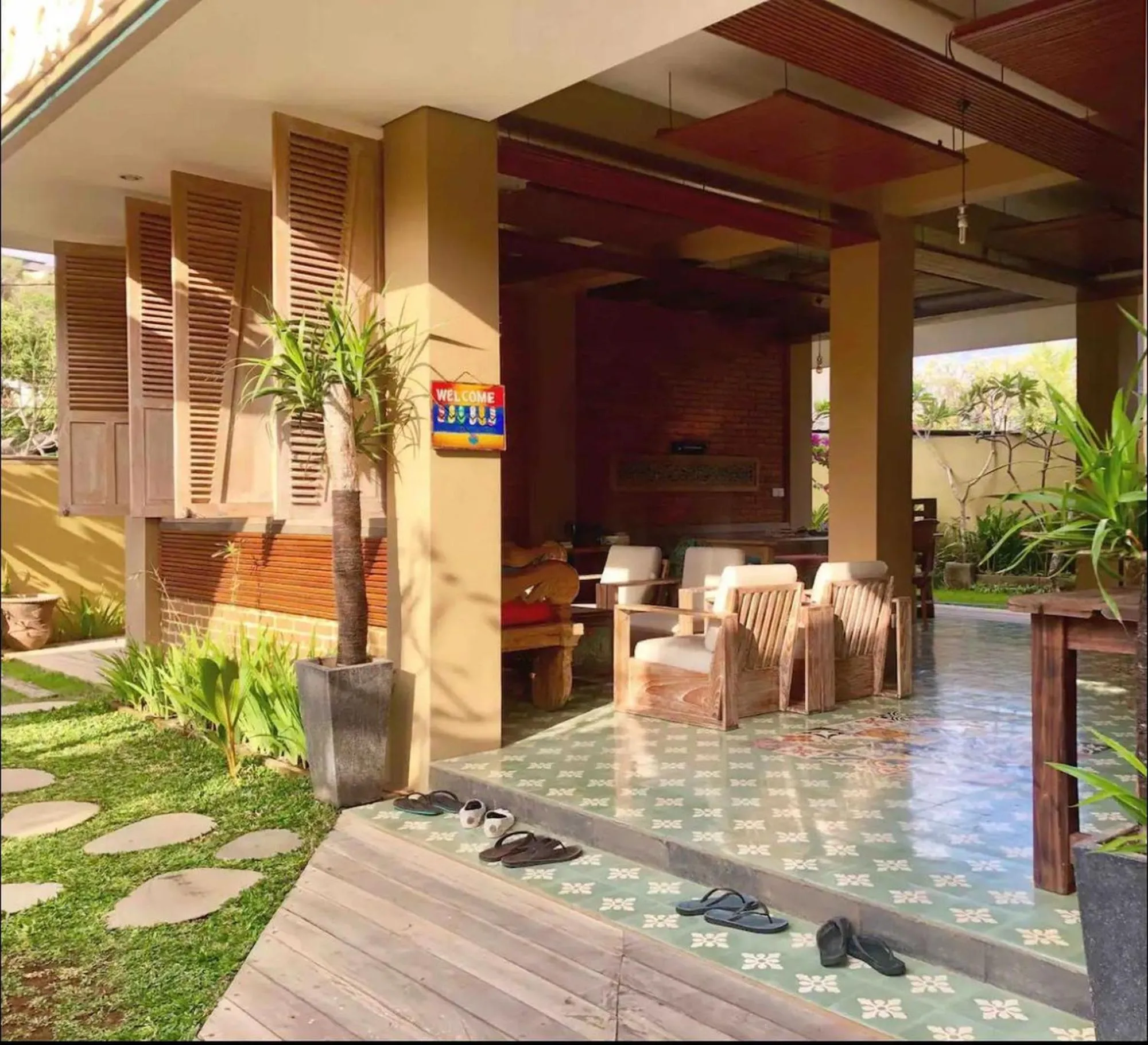 Lobby or reception in Bukawa Lodge Jimbaran