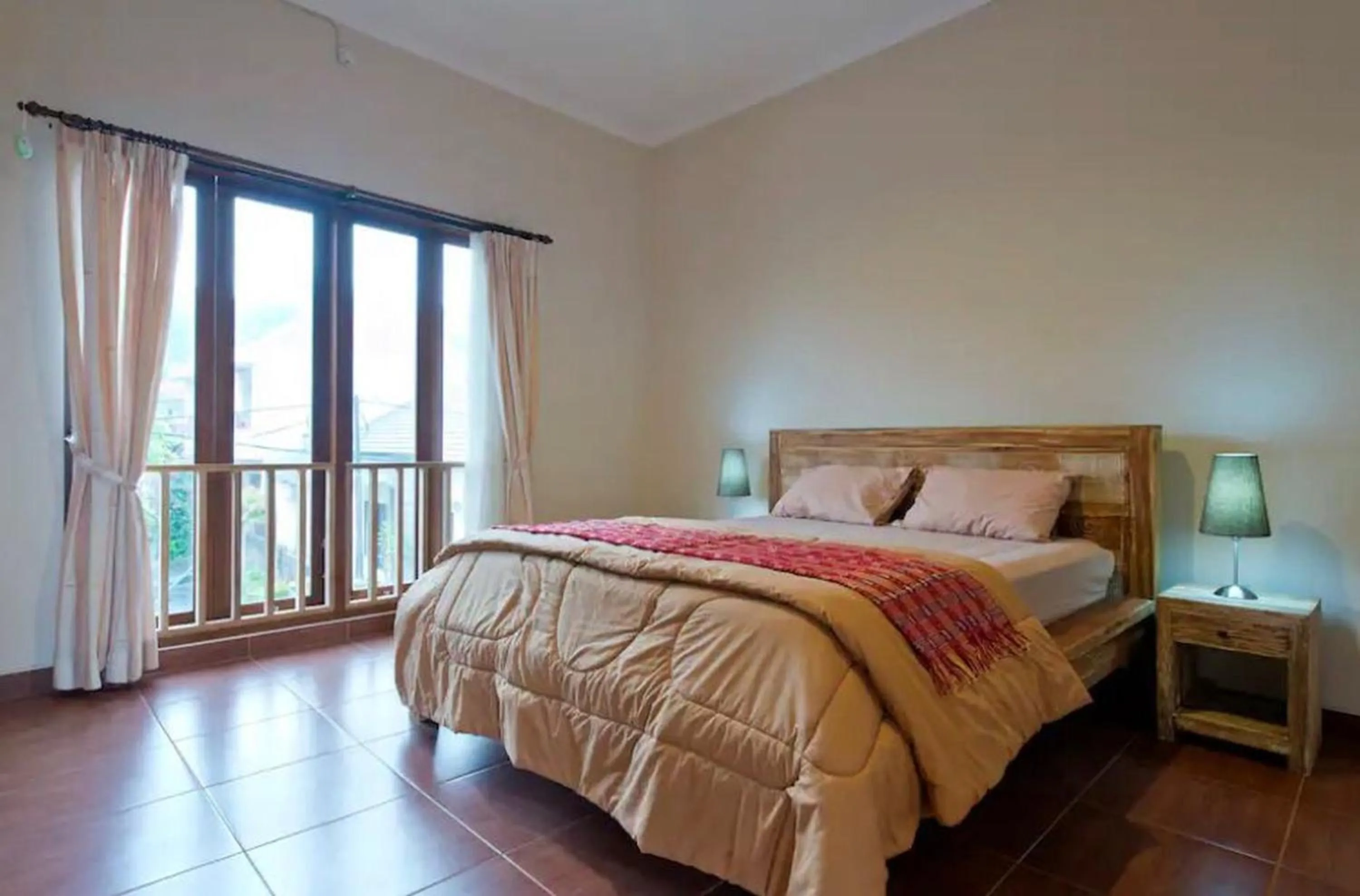 Bedroom, Bed in Bukawa Lodge Jimbaran