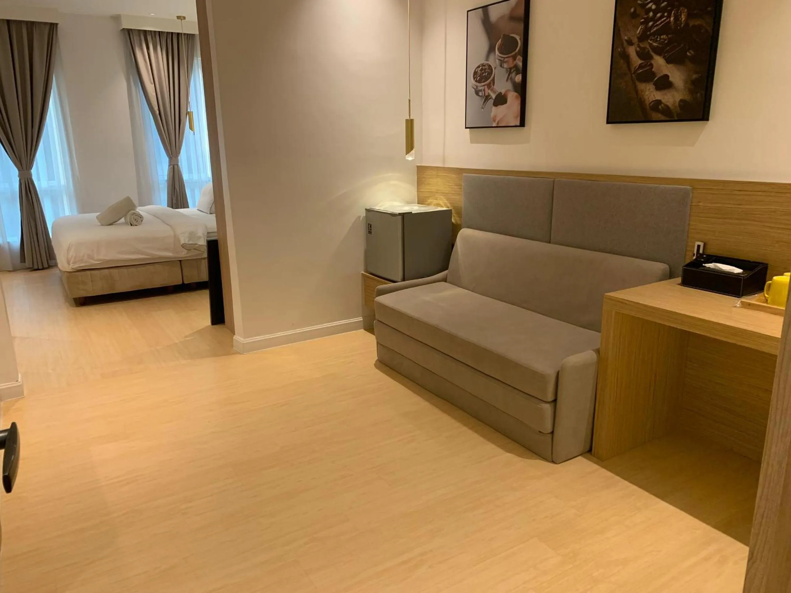 Bed in AP Concept Hotel