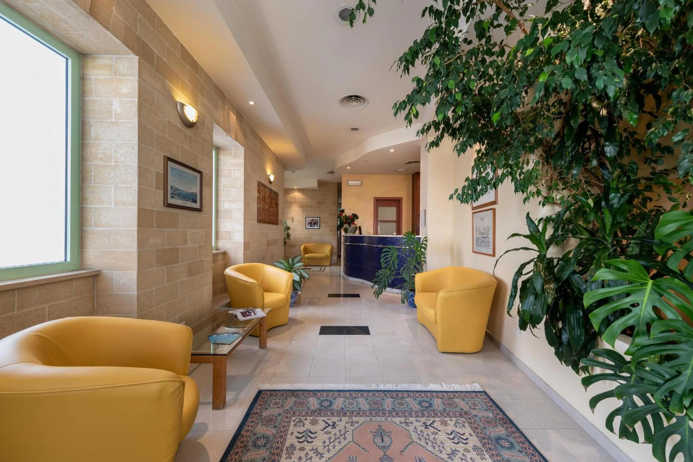 Lobby or reception in Hotel Euromare