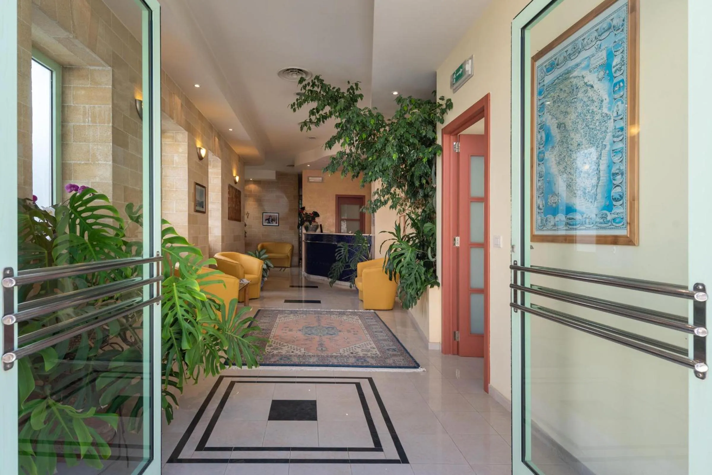 Lobby or reception in Hotel Euromare