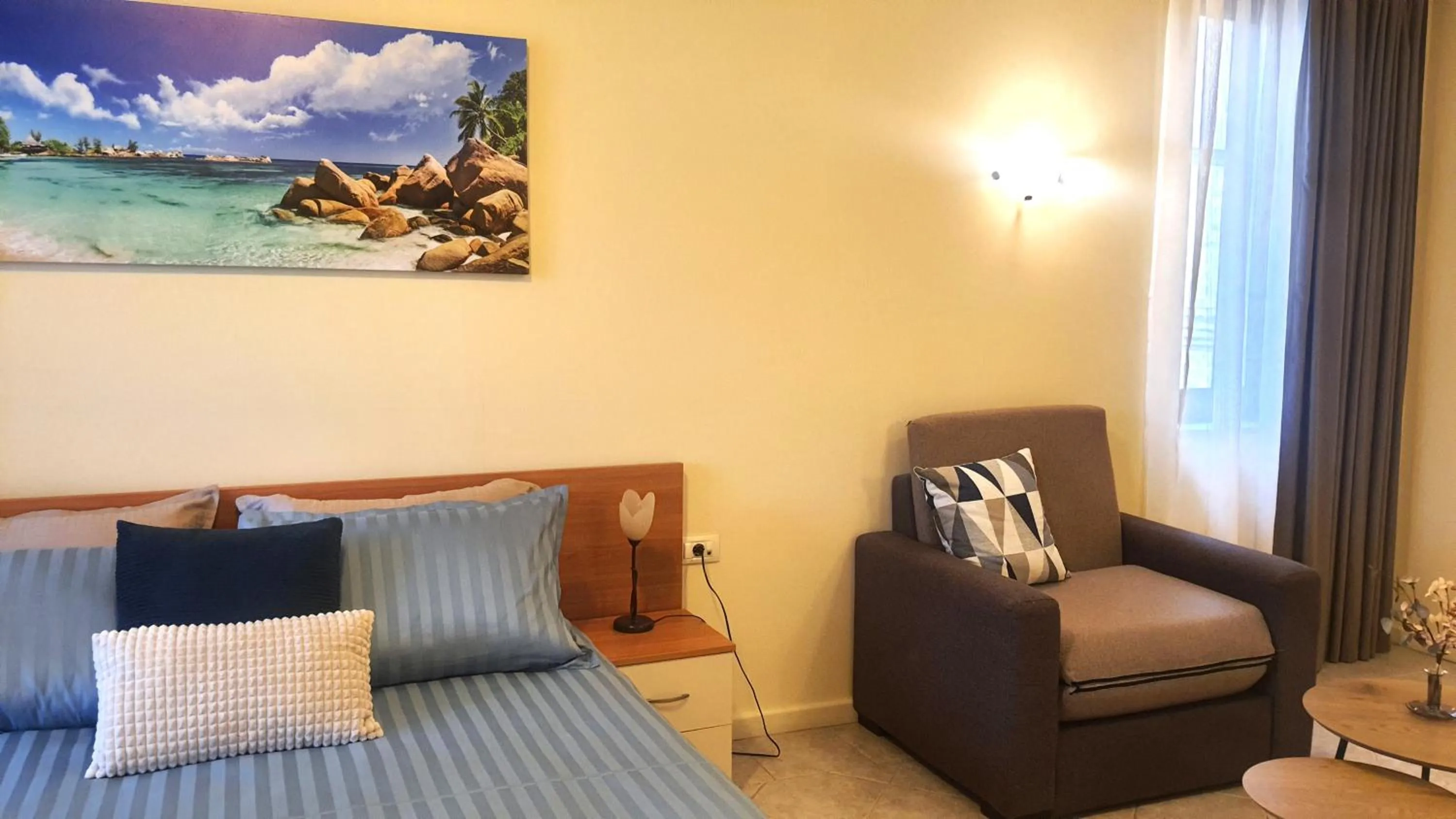 Seating area in Santa Marina Holiday Village - Blue Magic