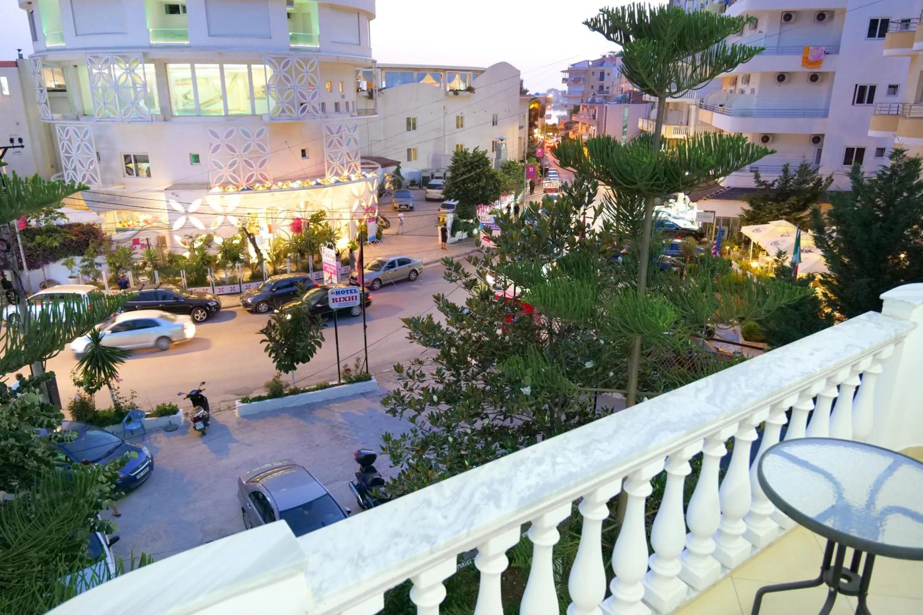 Balcony/Terrace in Hotel Rixhi