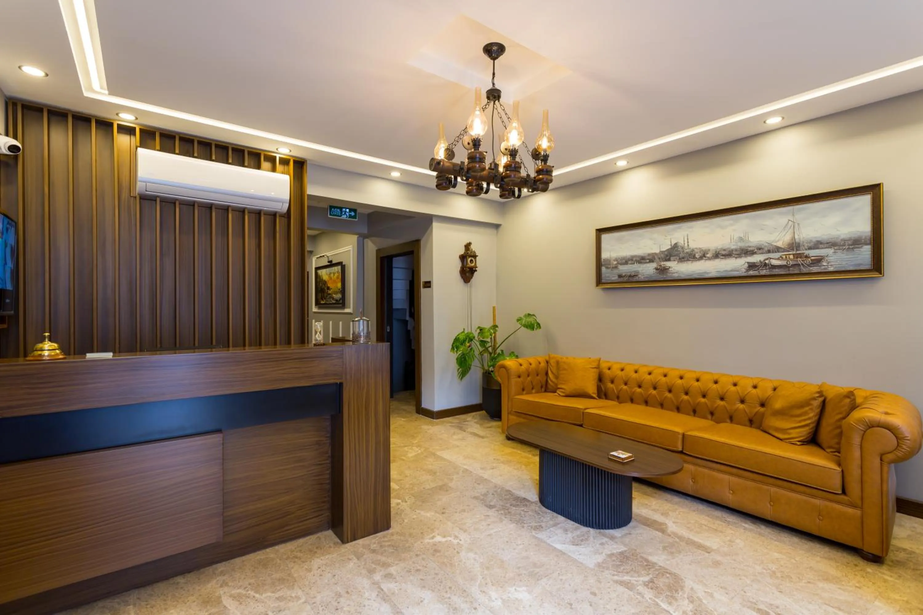 Seating area in Dream Park Hotel