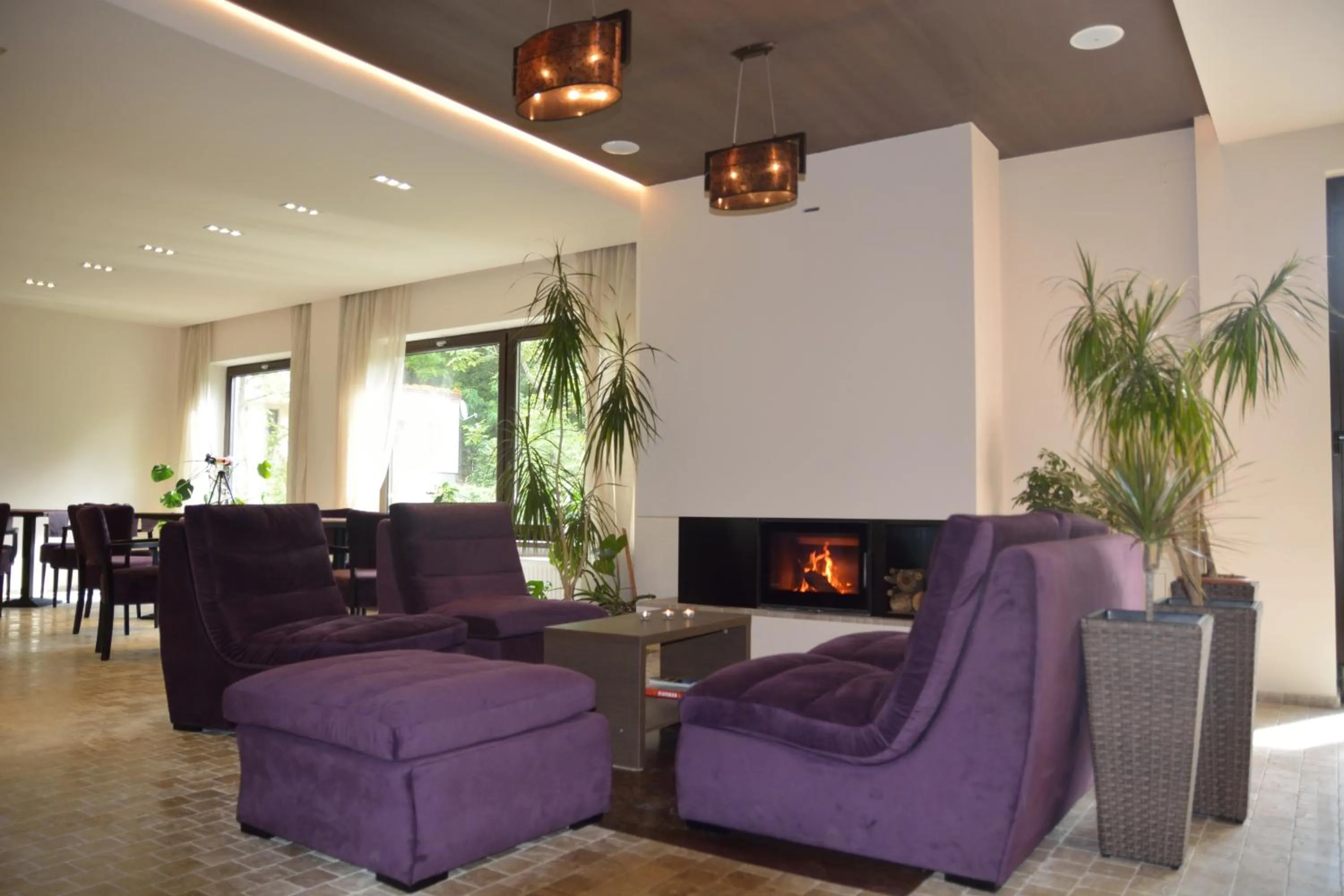 Lobby or reception in GreenHill Brasov
